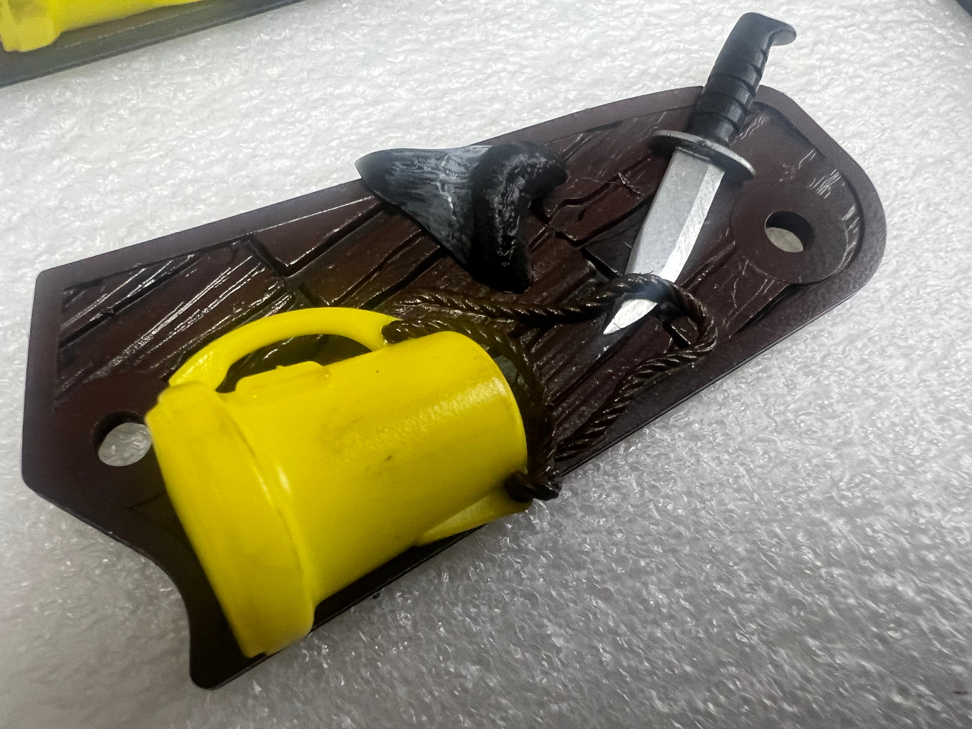 JAWS pinball (R) Right Slingshot custom upper and lower 3D plastics set - CRCades