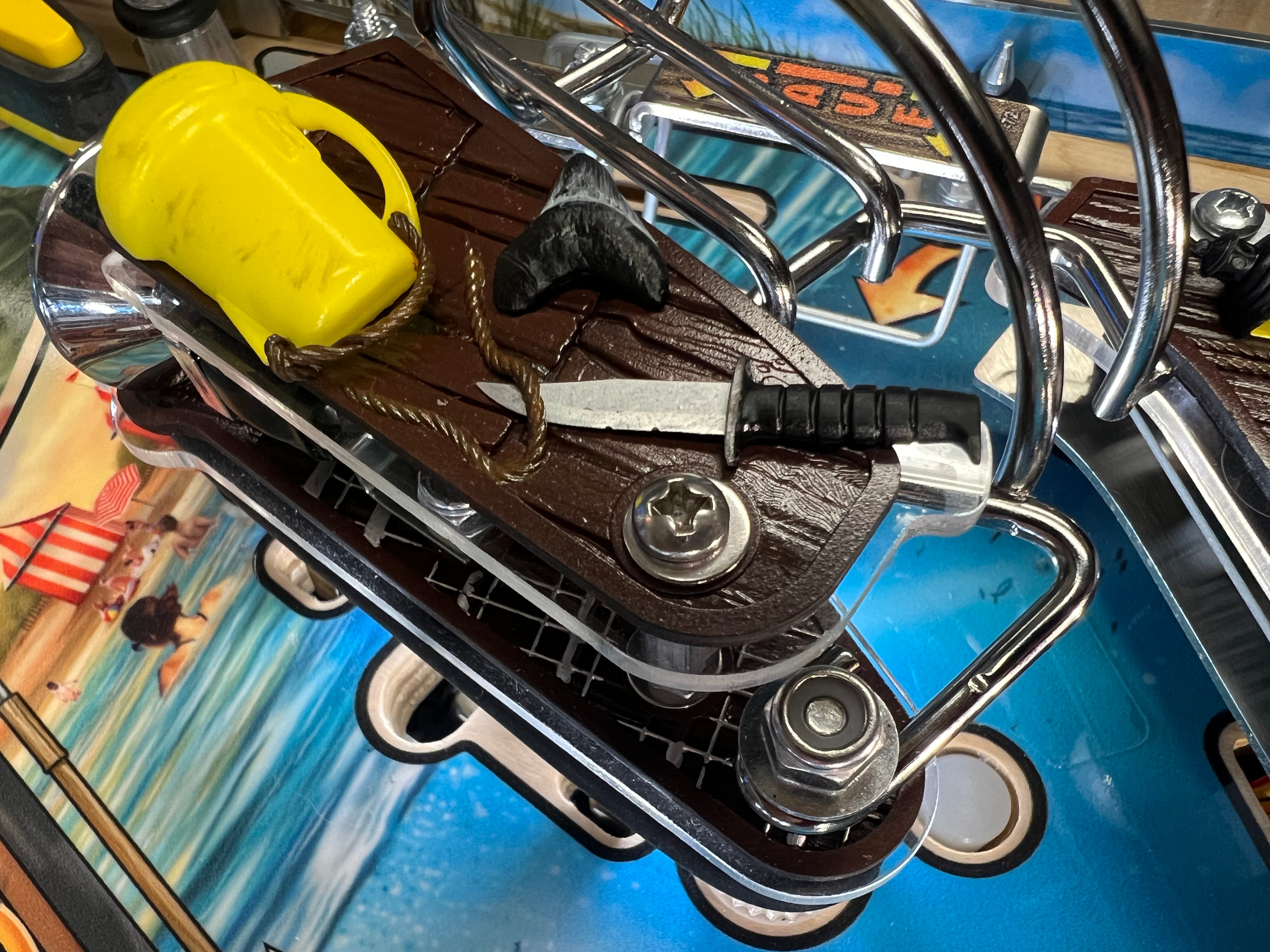 JAWS Custom Playfield 3D Collection Plastic Protector Set - CRCades