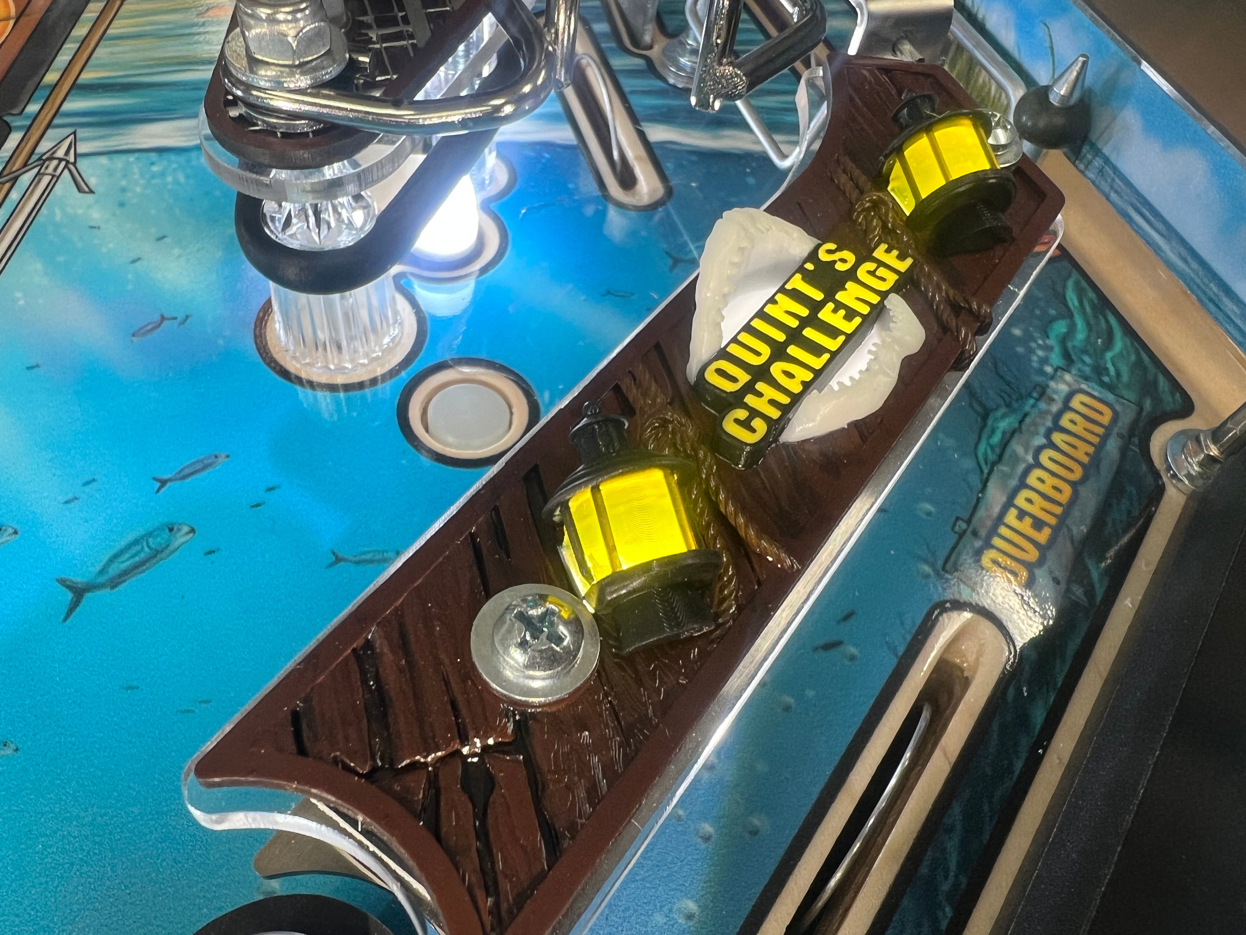 JAWS Custom Playfield 3D Collection Plastic Protector Set - CRCades
