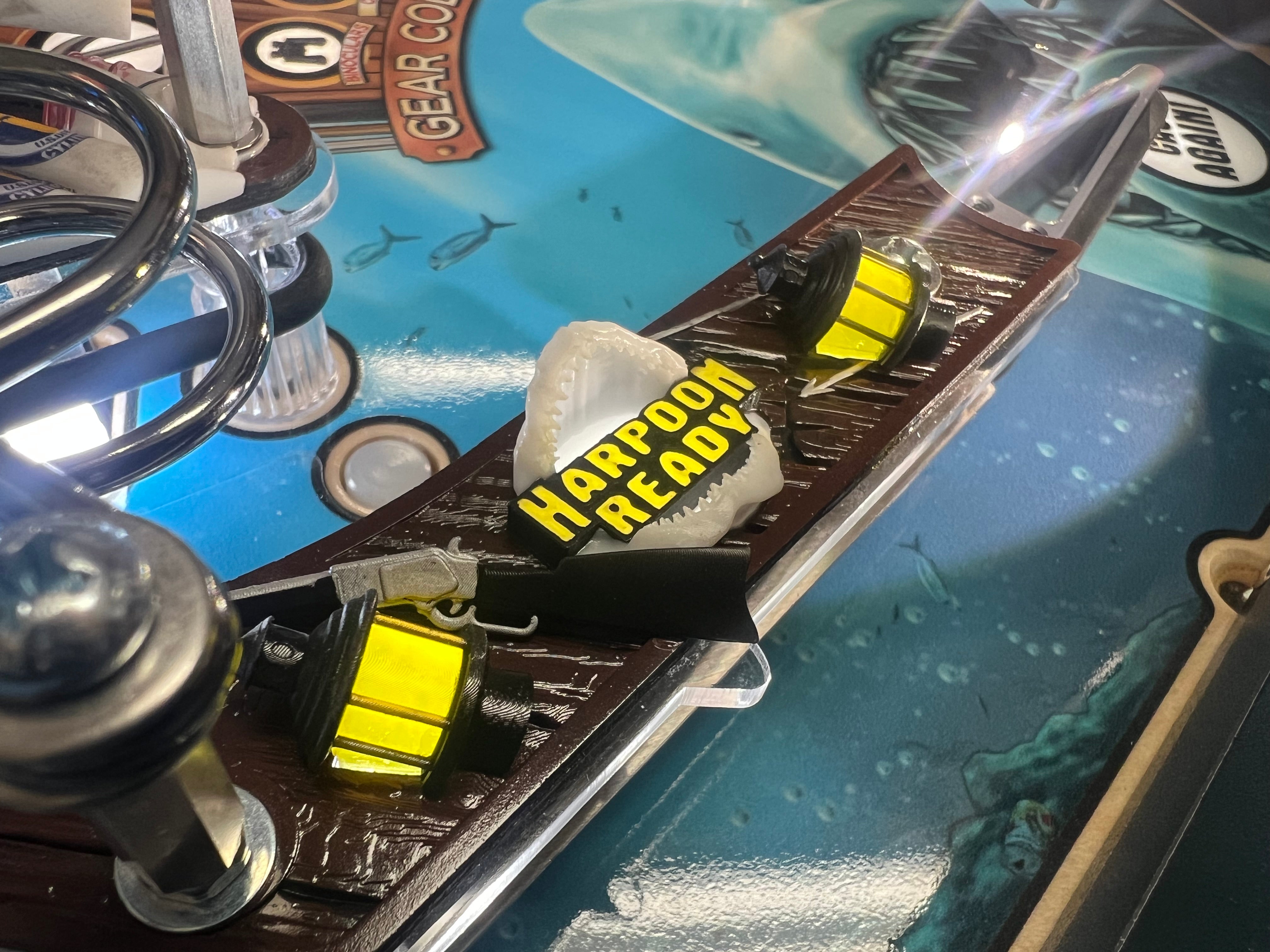 JAWS Custom Playfield 3D Collection Plastic Protector Set - CRCades