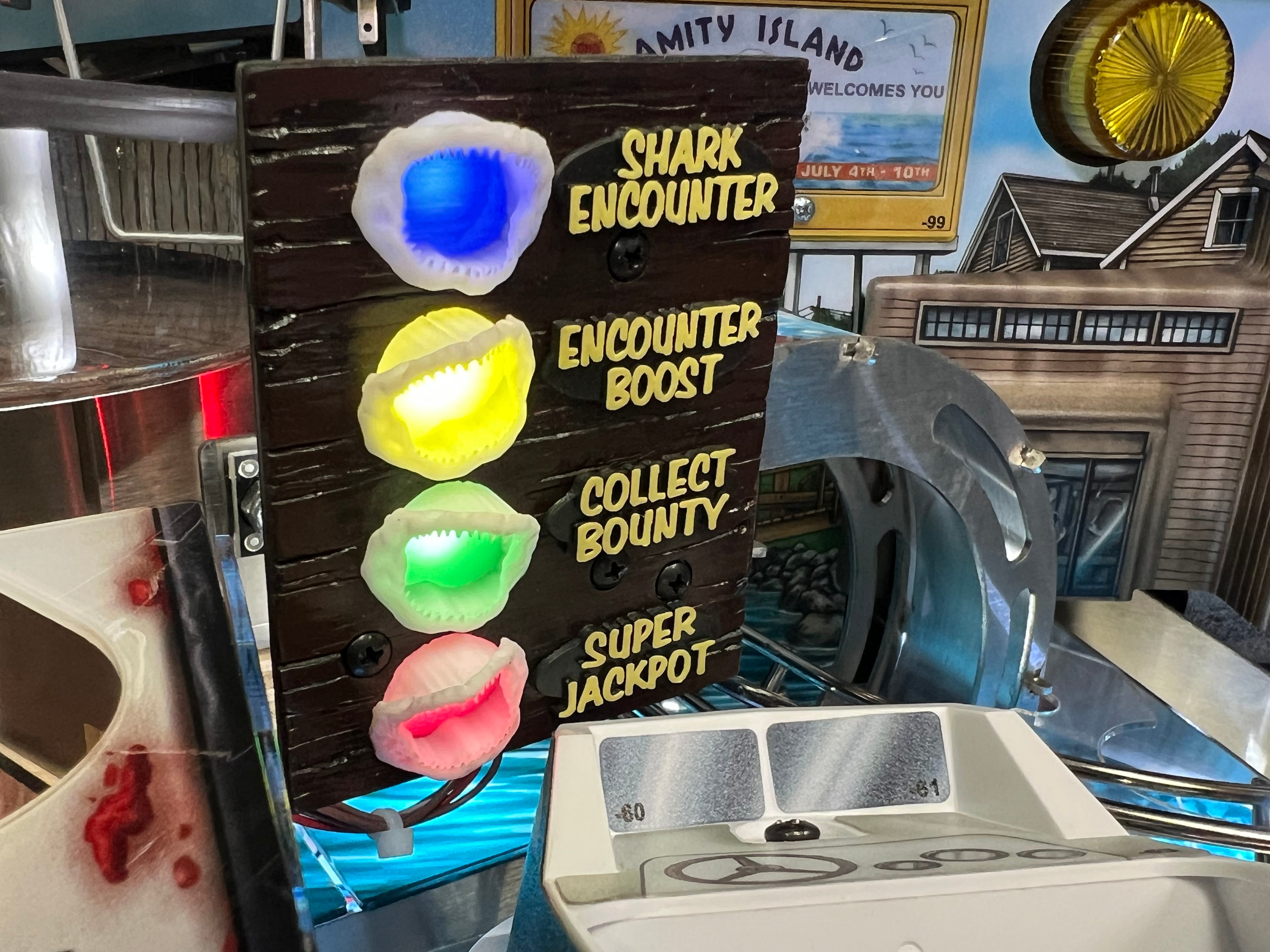 JAWS Shark Encounter Jackpot Board - PRO/PREM/LE - CRCades