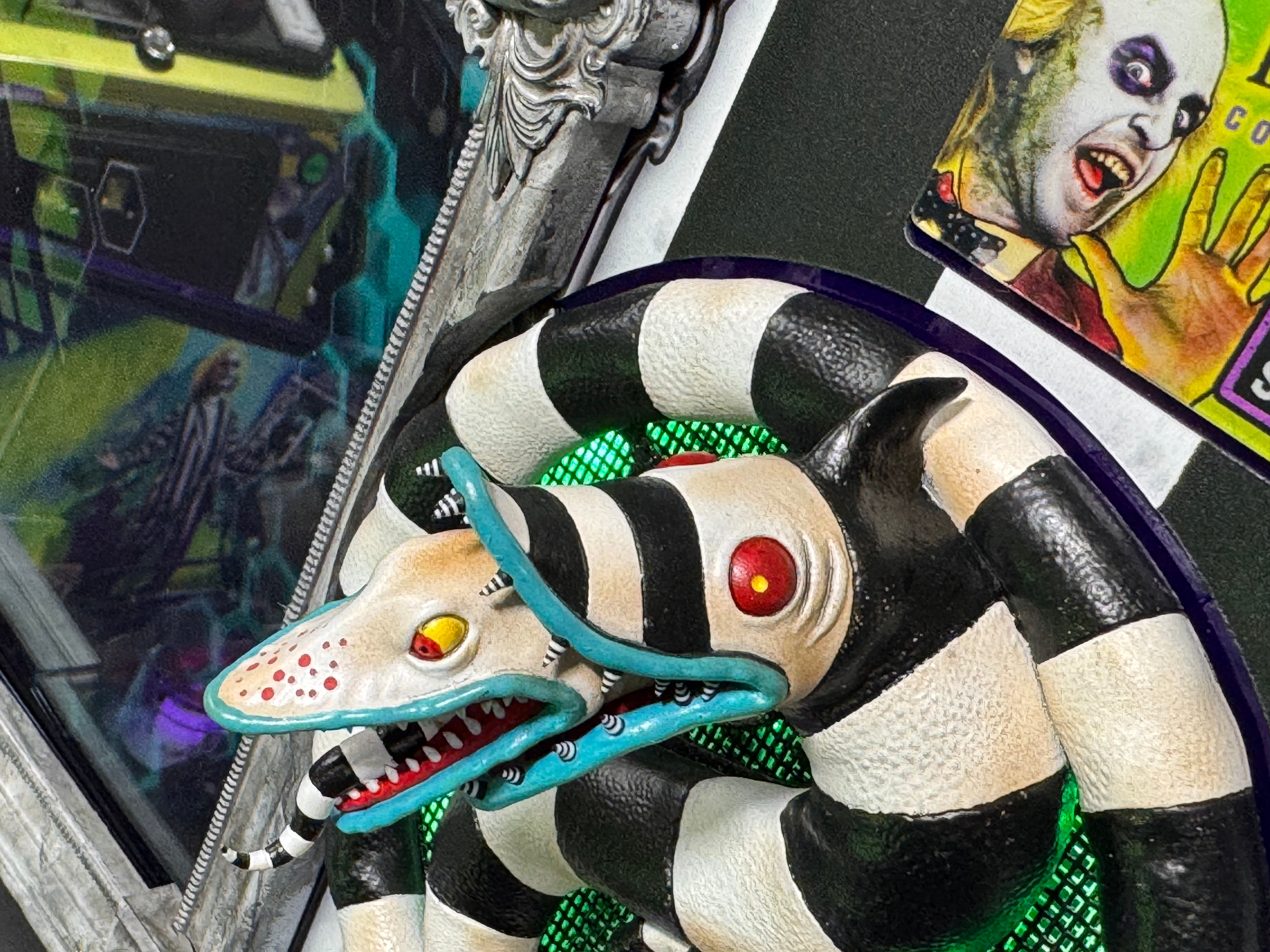 Beetlejuice 3D Custom SANDWORM L/R Speaker Grill MOD set by CRCades