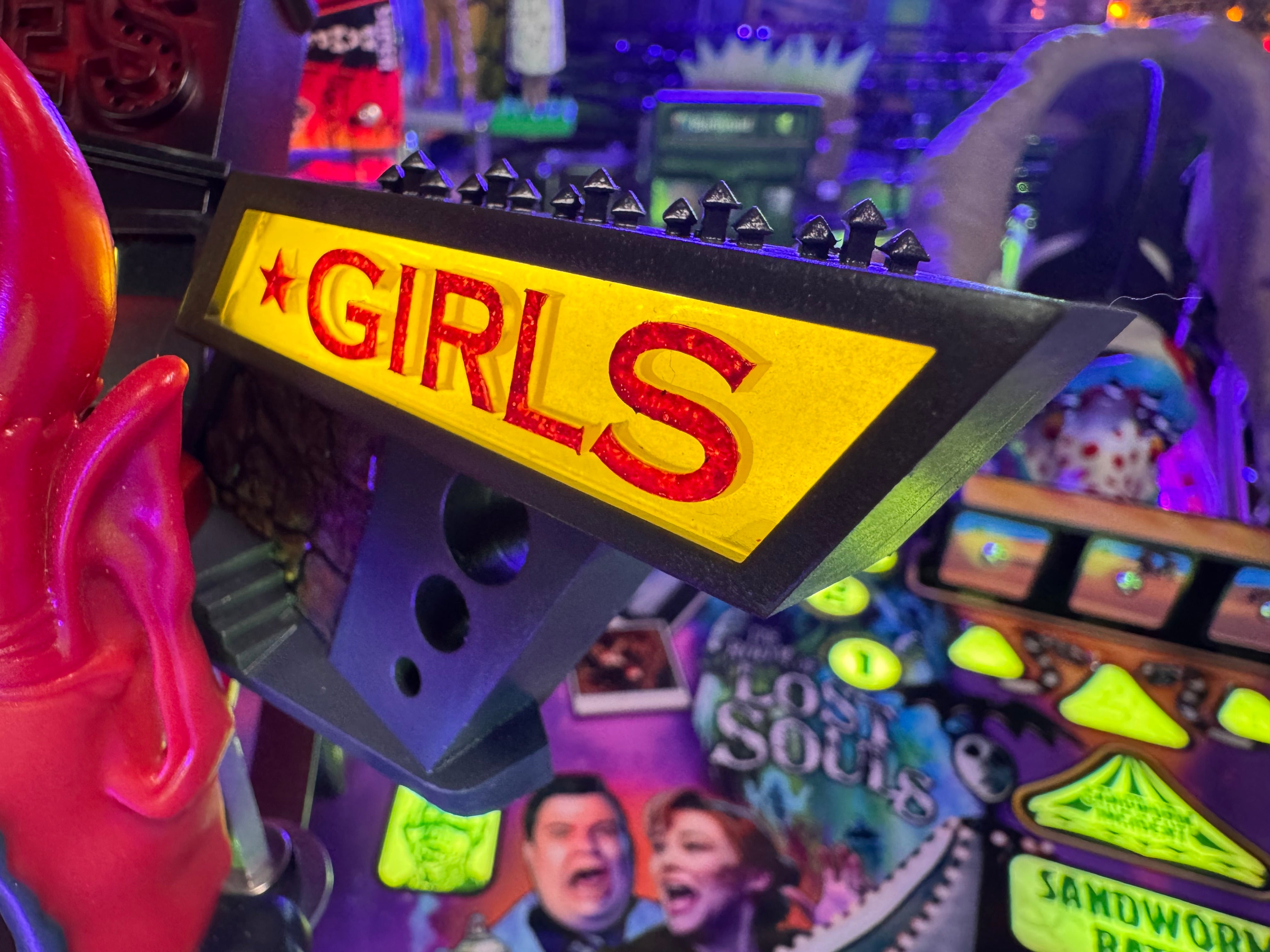 GIRLS! GIRLS! GIRLS! - Dante's Inferno Pt - 2 Beetlejuice Pinball MODs by CRCades