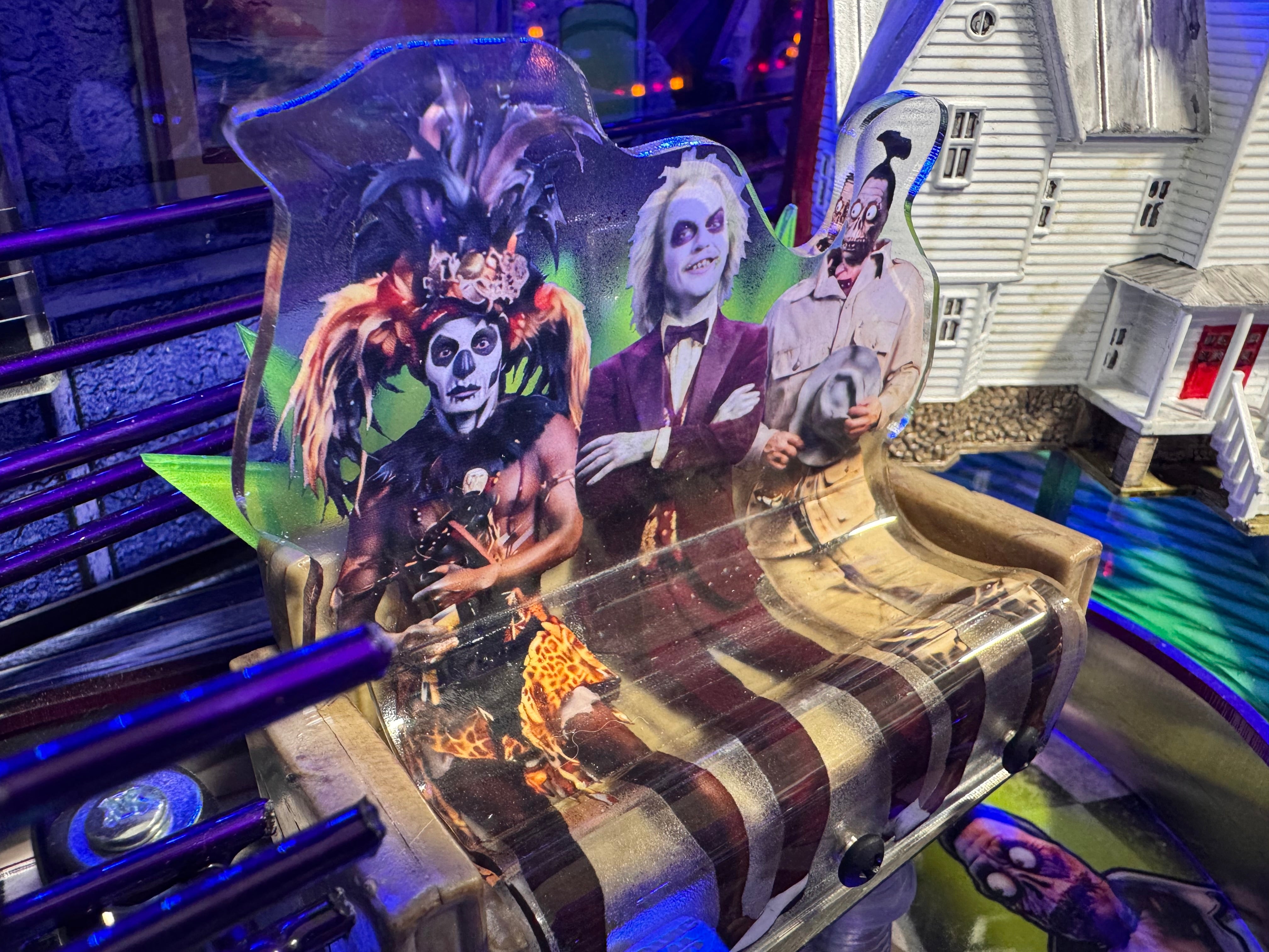 The Three Dead Men Waiting Room Couch Mod - Beetlejuice Pinball MODs by CRCades