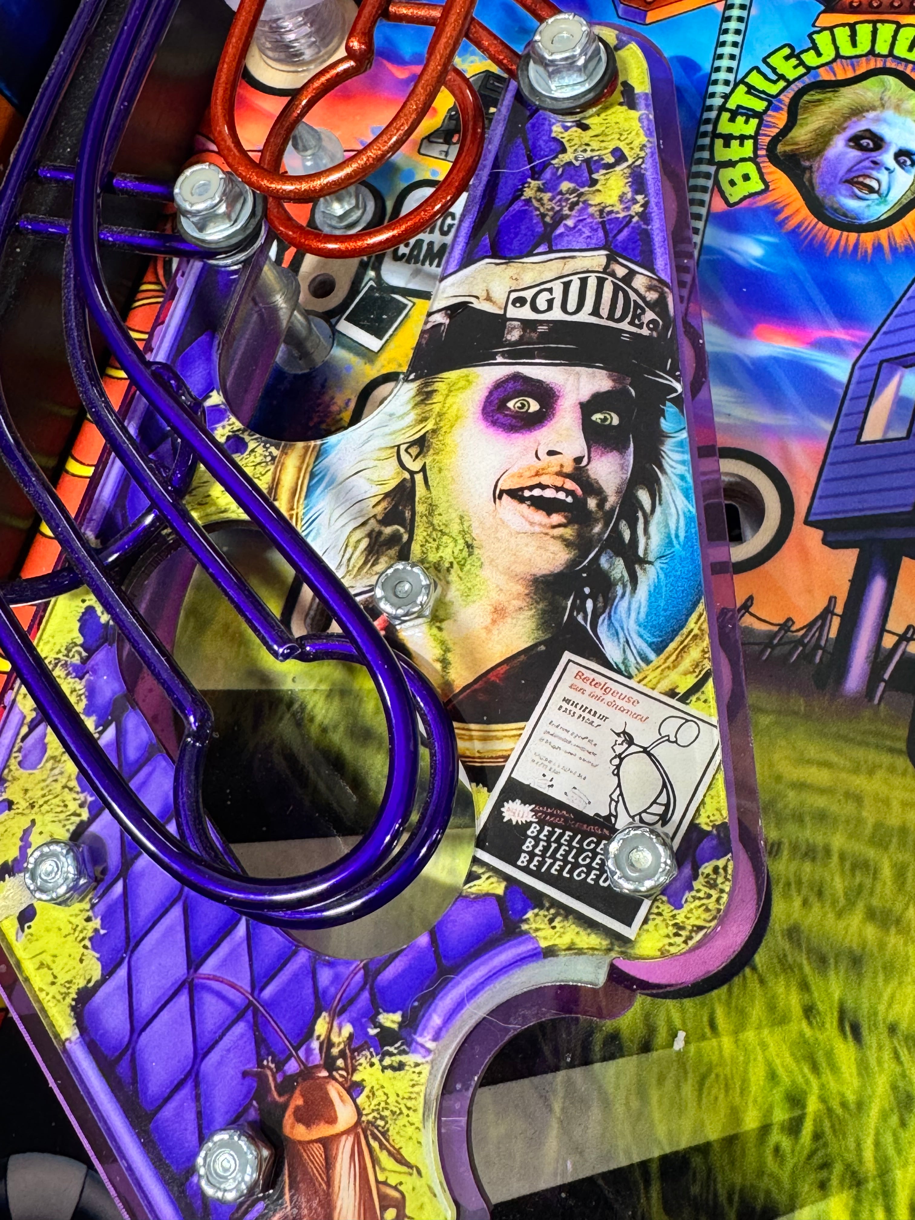 Beetlejuice Left Slingshot Custom 3D Plastic Replacement