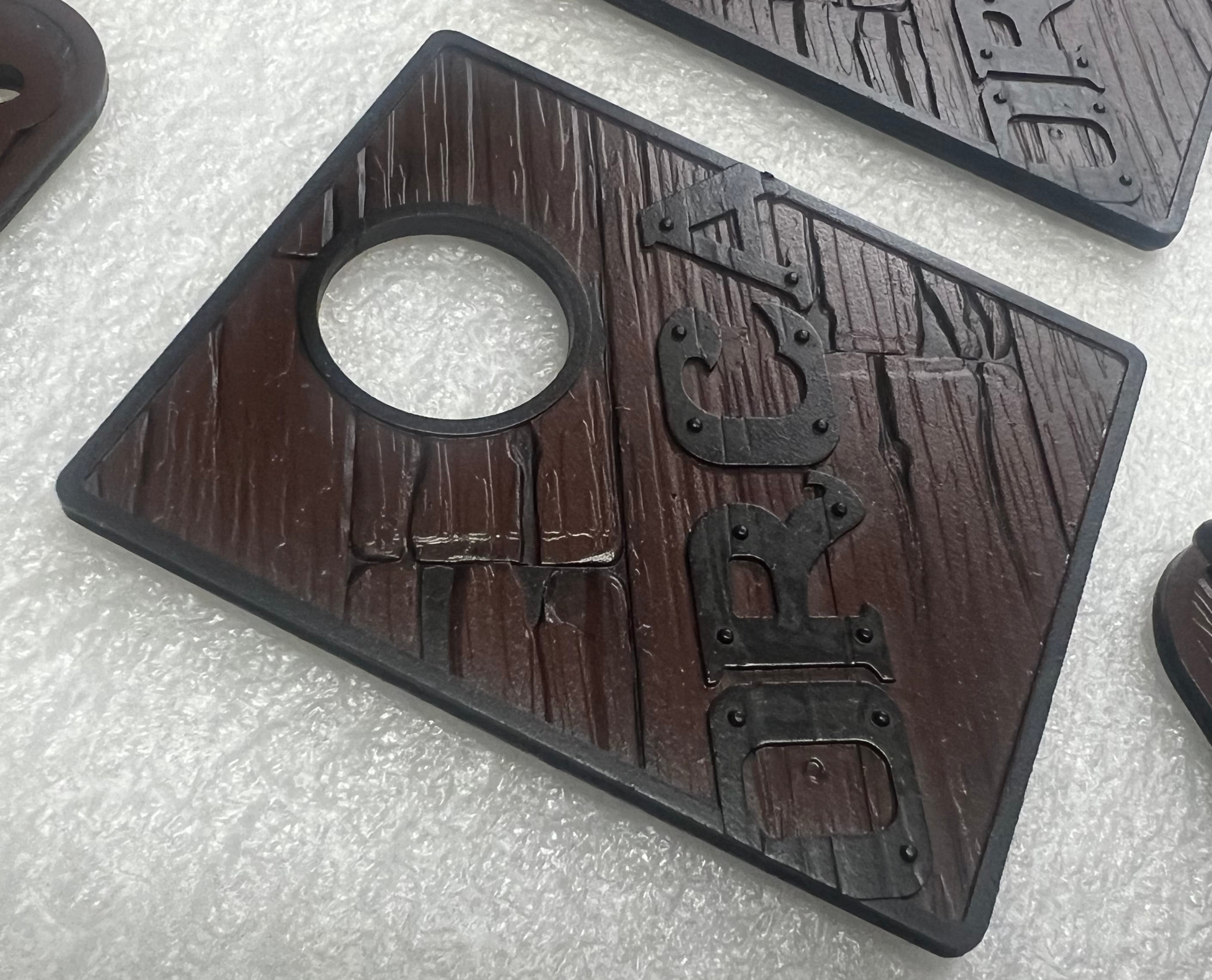 JAWS shooter rod plate from the Custom 3D Collection - CRCades