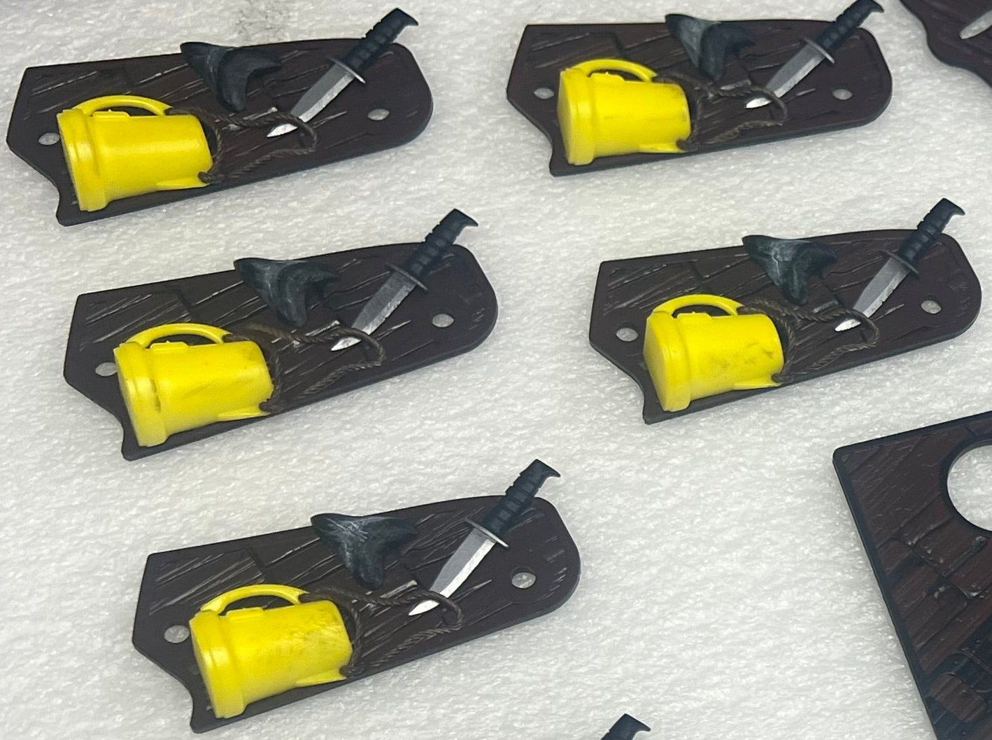 JAWS pinball (R) Right Slingshot custom upper and lower 3D plastics set - CRCades