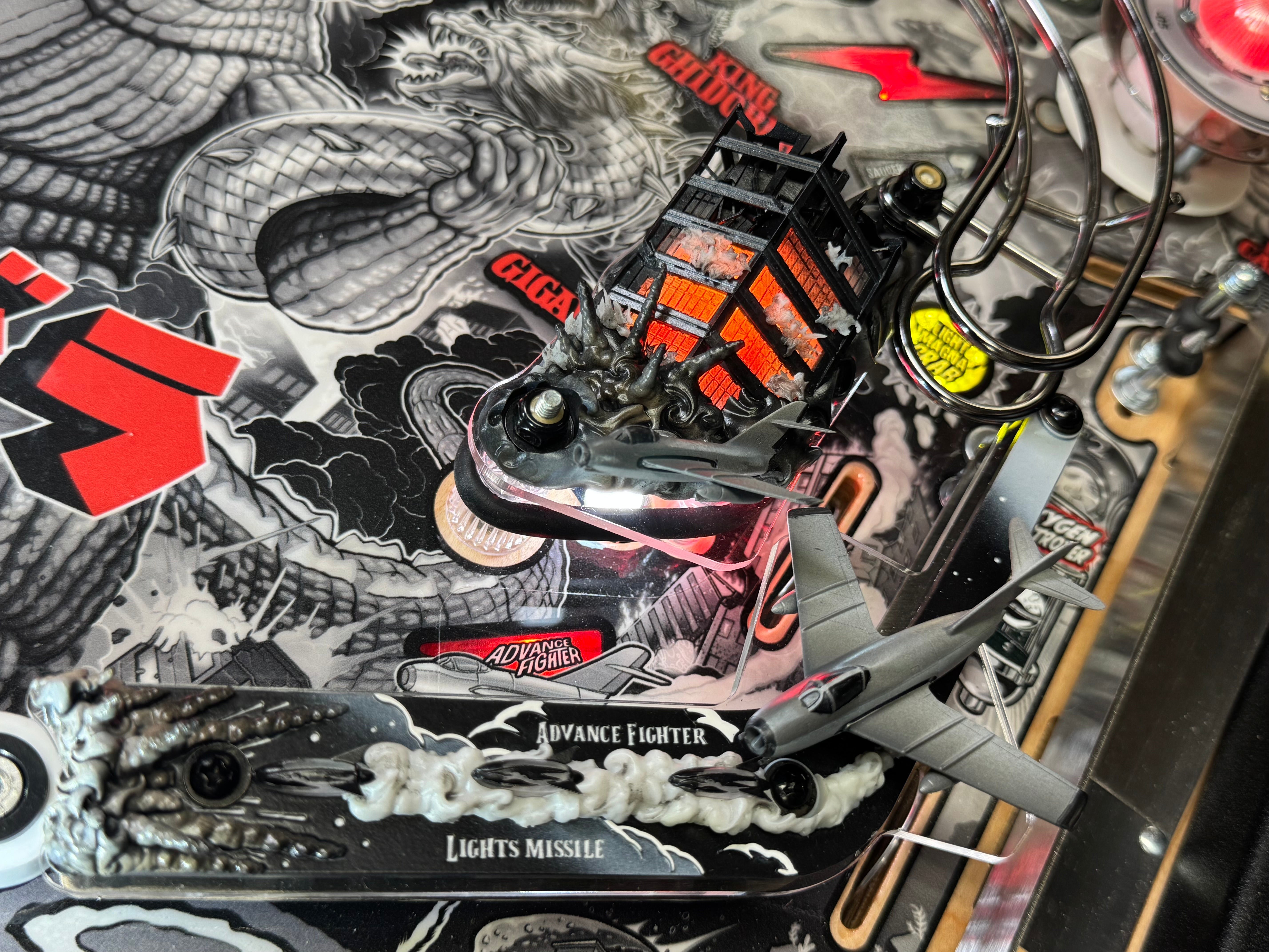 GODZILLA 70TH/OG SLINGS - LANE GUIDE PROTECTIVE PLASTIC SET