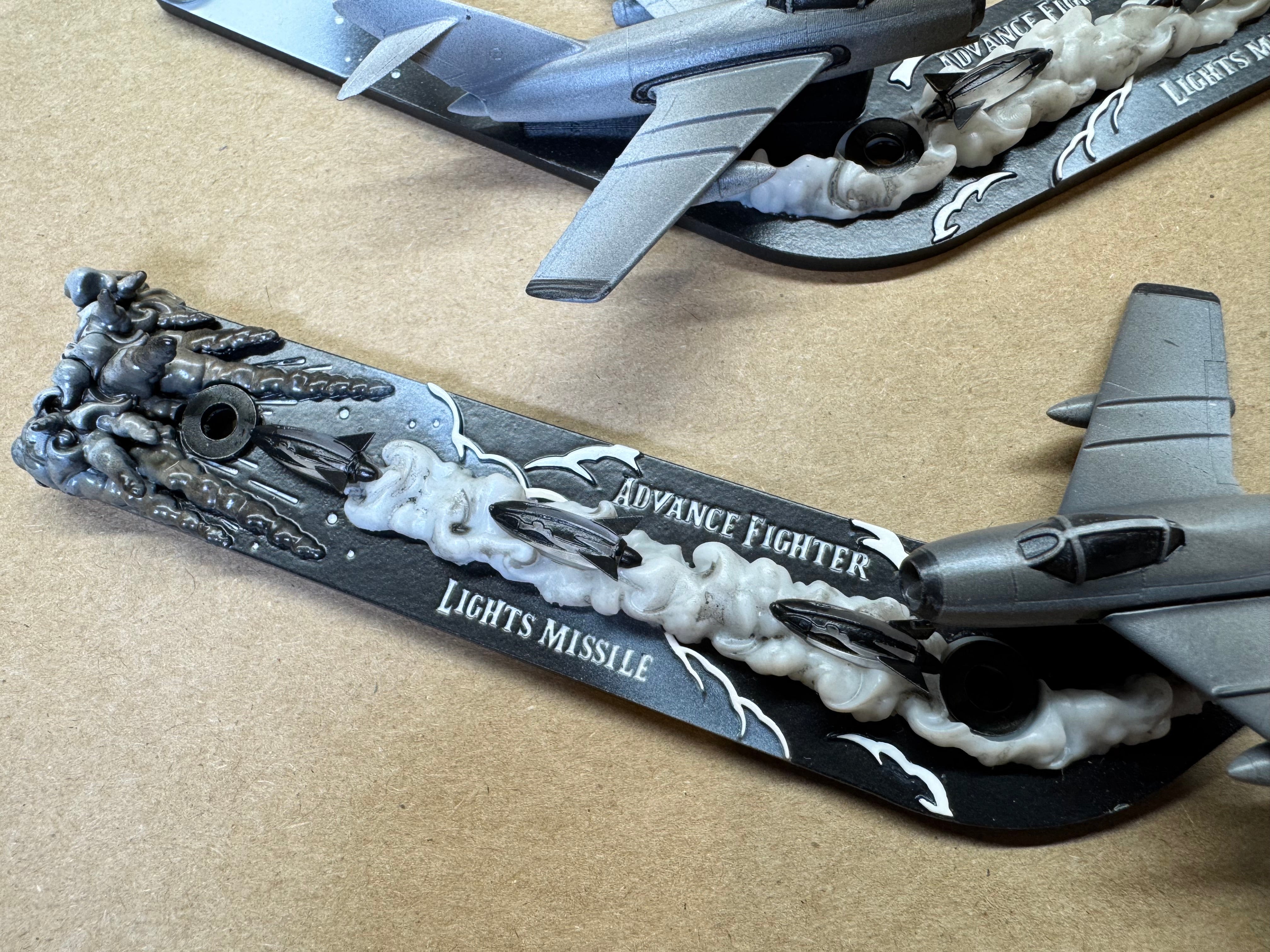 GODZILLA 70TH/OG ORIGINAL GZ CUSTOM 3D RETURN LANE GUIDE SET