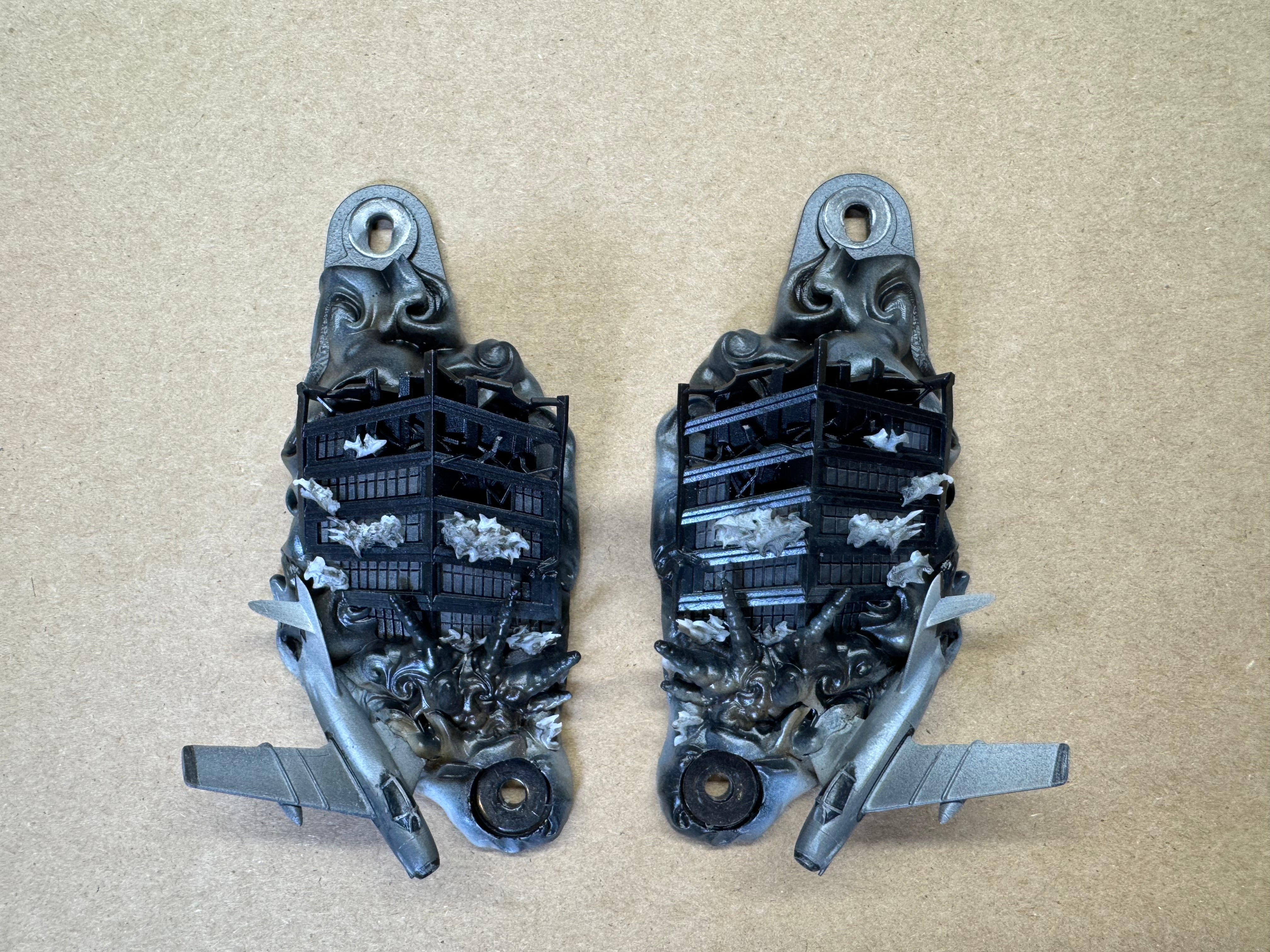 GODZILLA 70TH/OG ORIGINAL GZ CUSTOM 3D SLINGSHOT SET