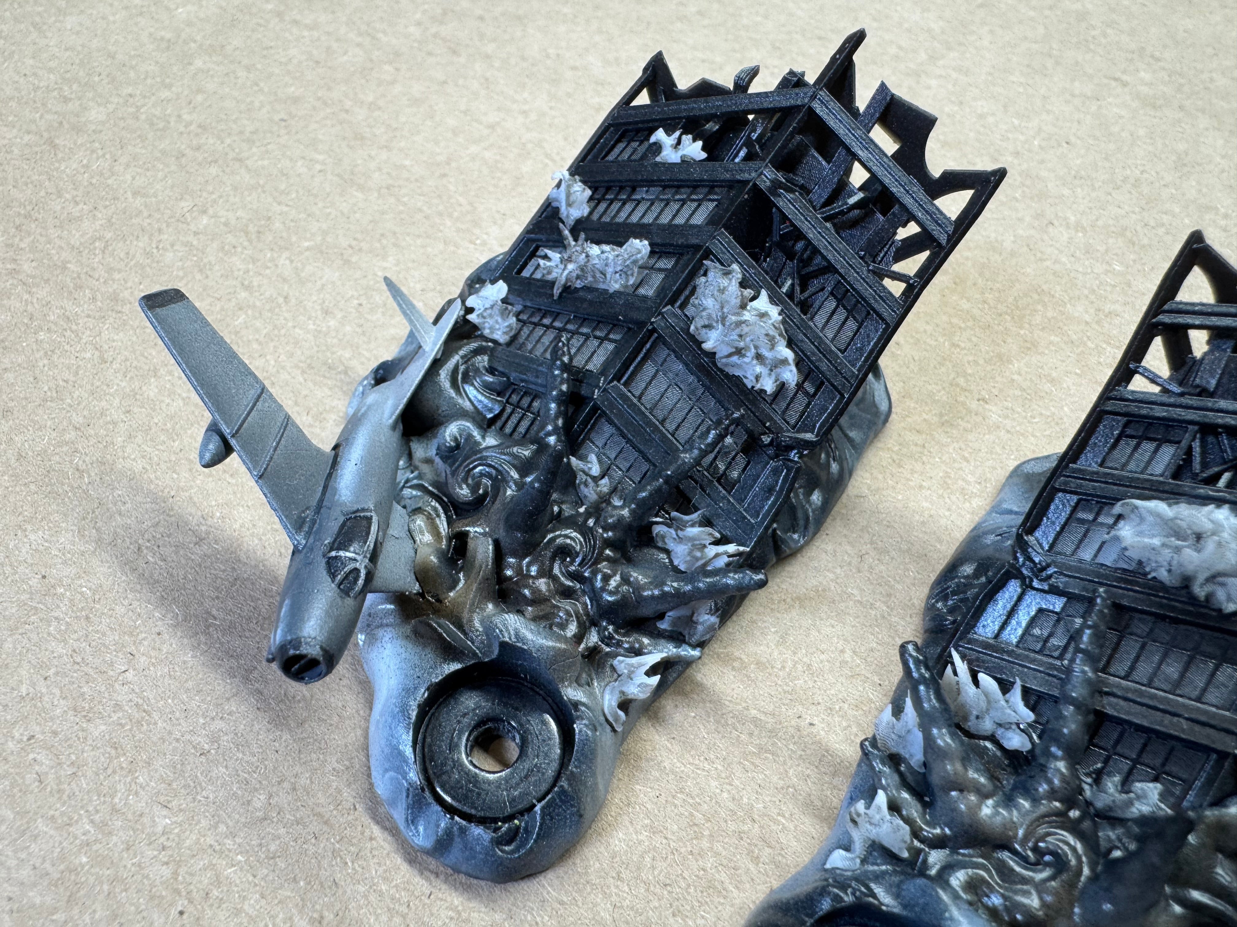 GODZILLA 70TH/OG ORIGINAL GZ CUSTOM 3D SLINGSHOT SET