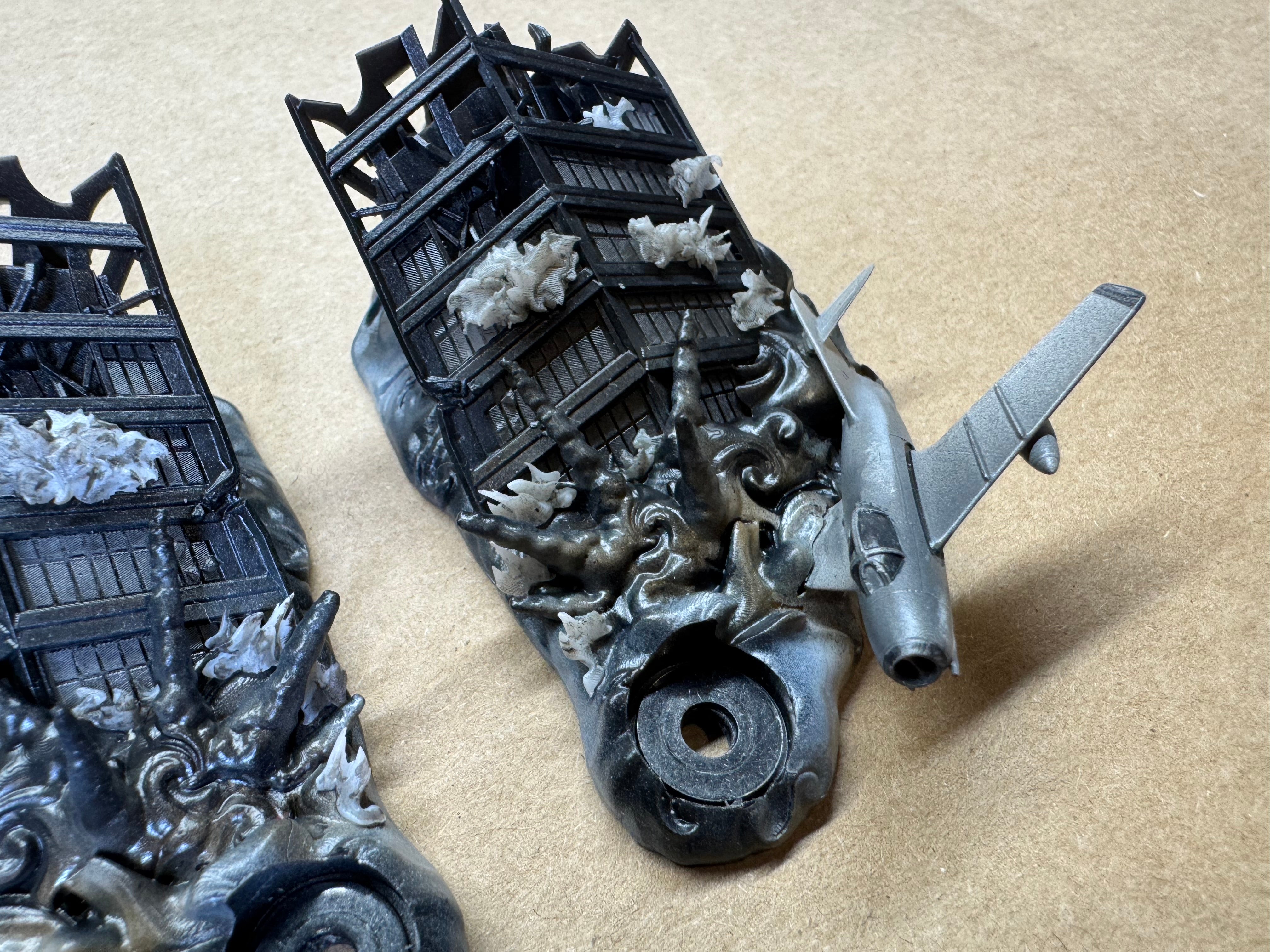 GODZILLA 70TH/OG ORIGINAL GZ CUSTOM 3D SLINGSHOT SET