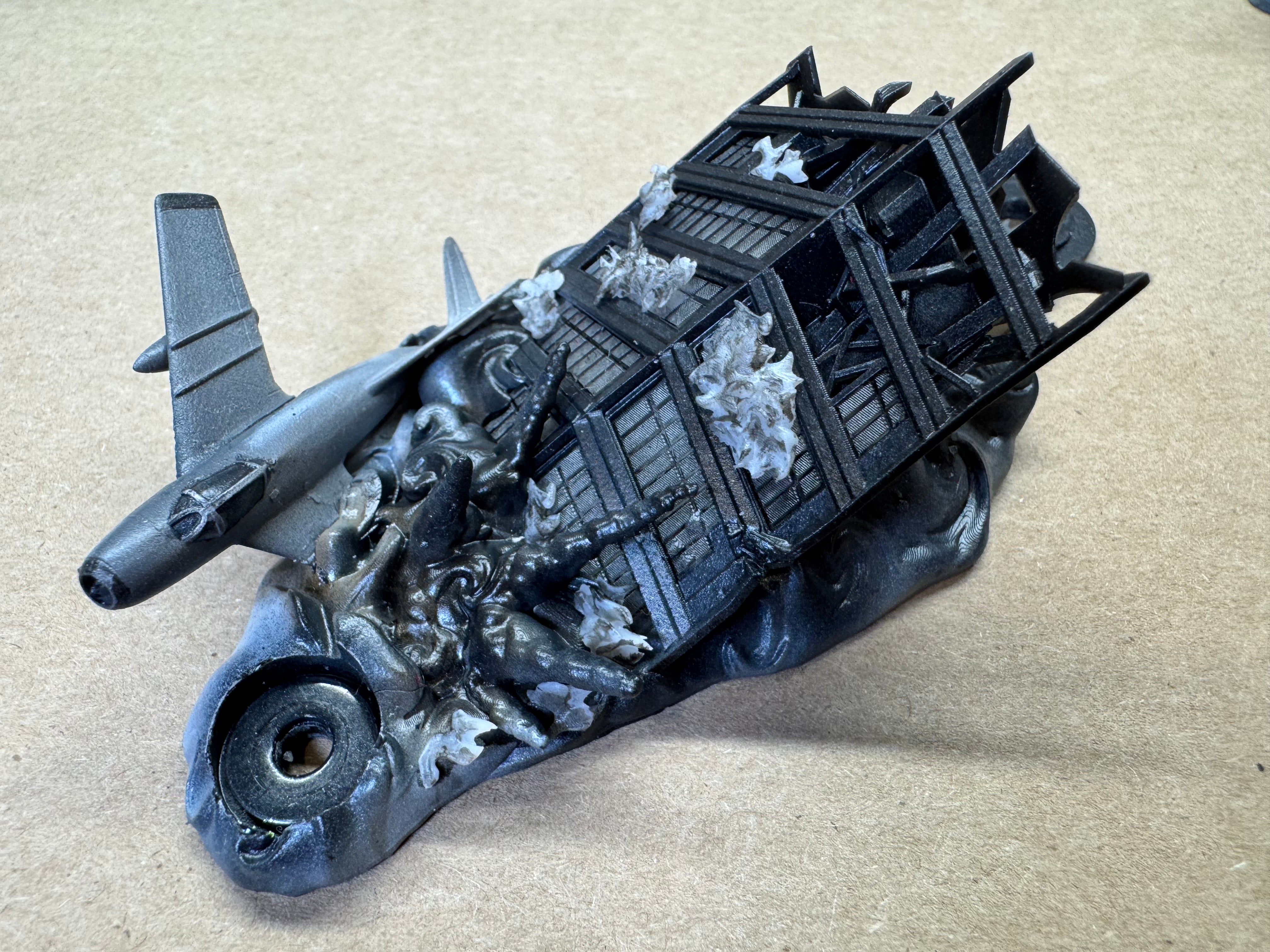 GODZILLA 70TH/OG ORIGINAL GZ CUSTOM 3D SLINGSHOT SET