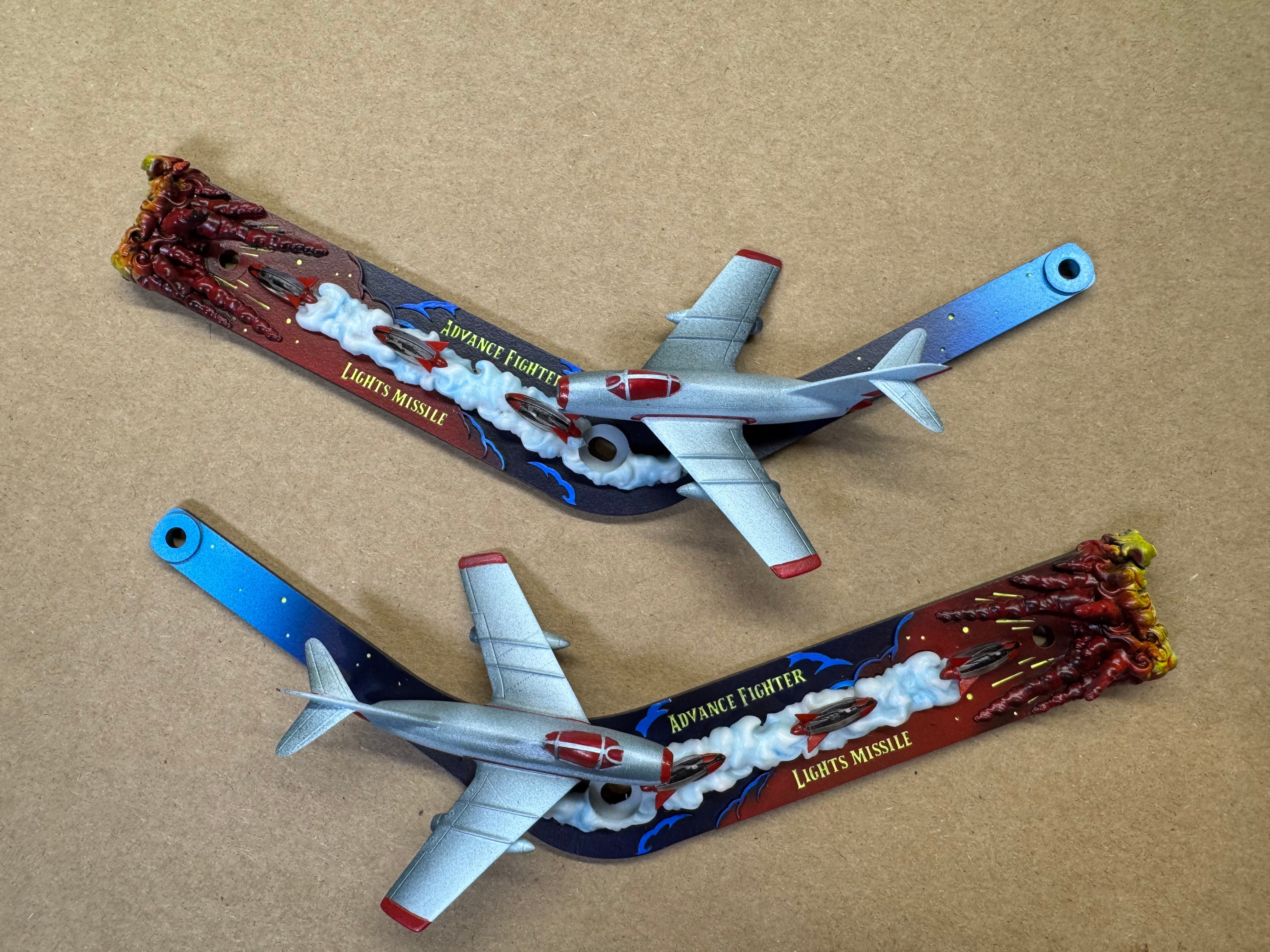 GODZILLA 70TH/OG ORIGINAL GZ CUSTOM 3D RETURN LANE GUIDE SET