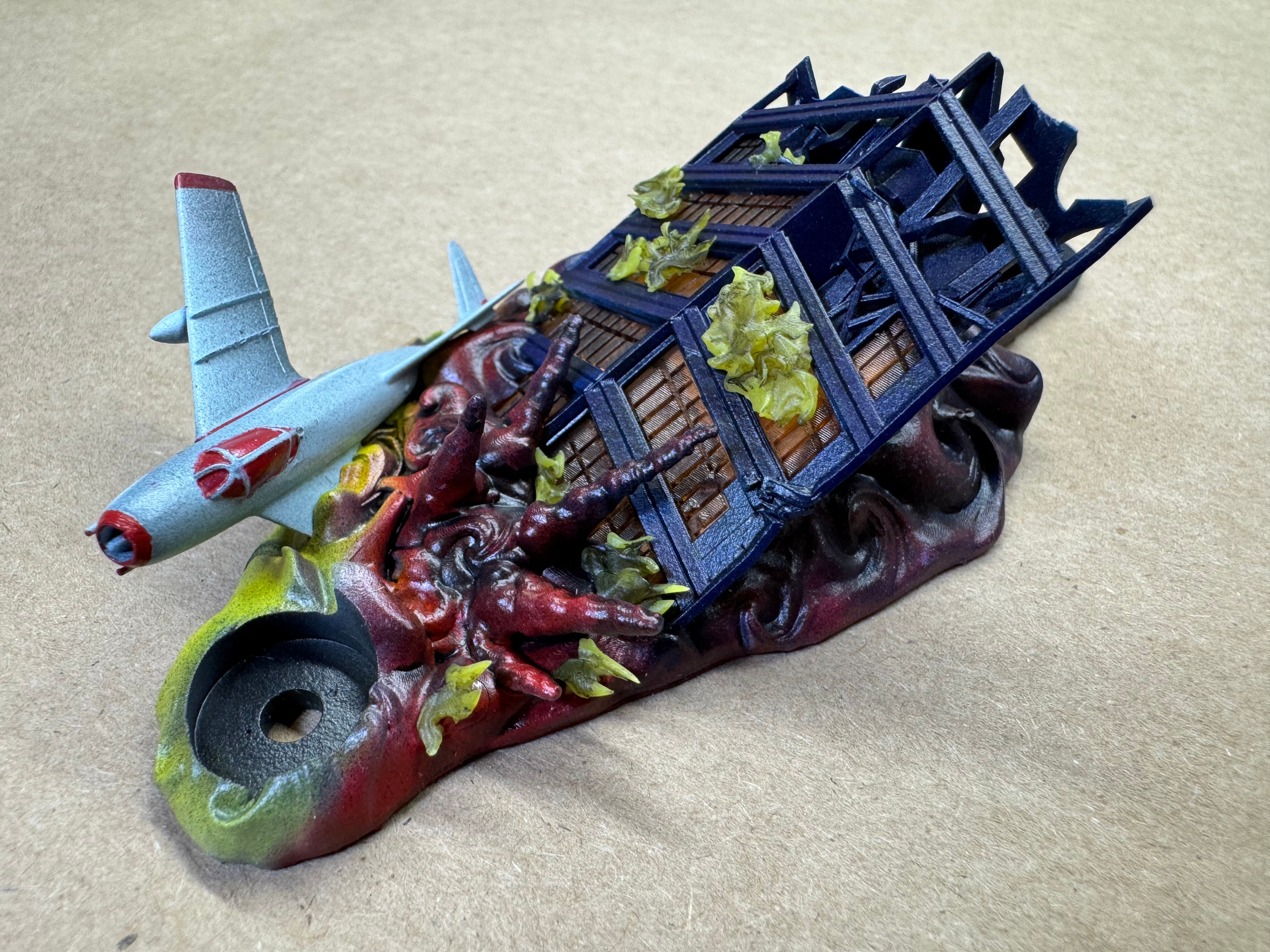 GODZILLA 70TH/OG ORIGINAL GZ CUSTOM 3D SLINGSHOT SET