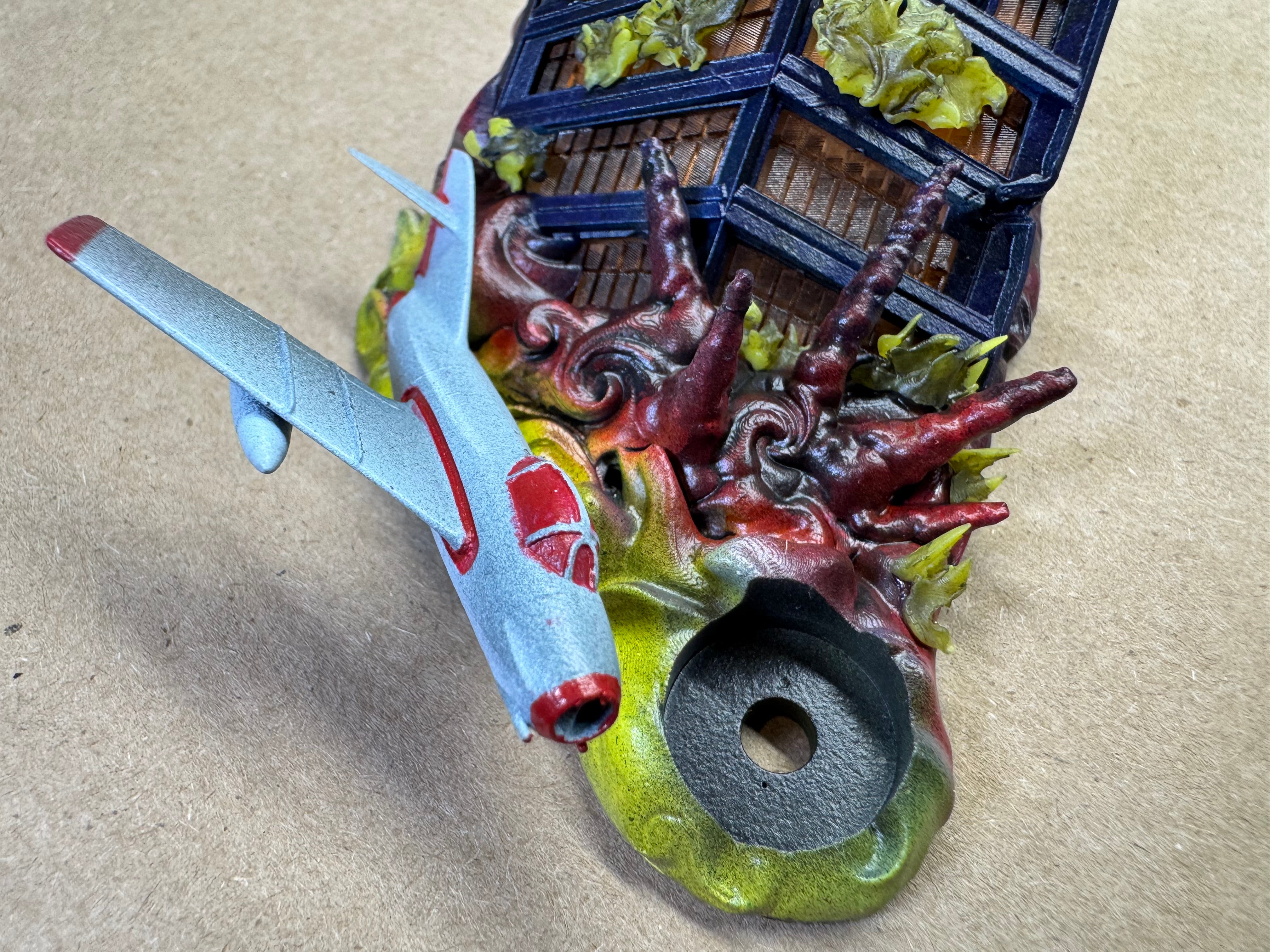 GODZILLA 70TH/OG ORIGINAL GZ CUSTOM 3D SLINGSHOT SET