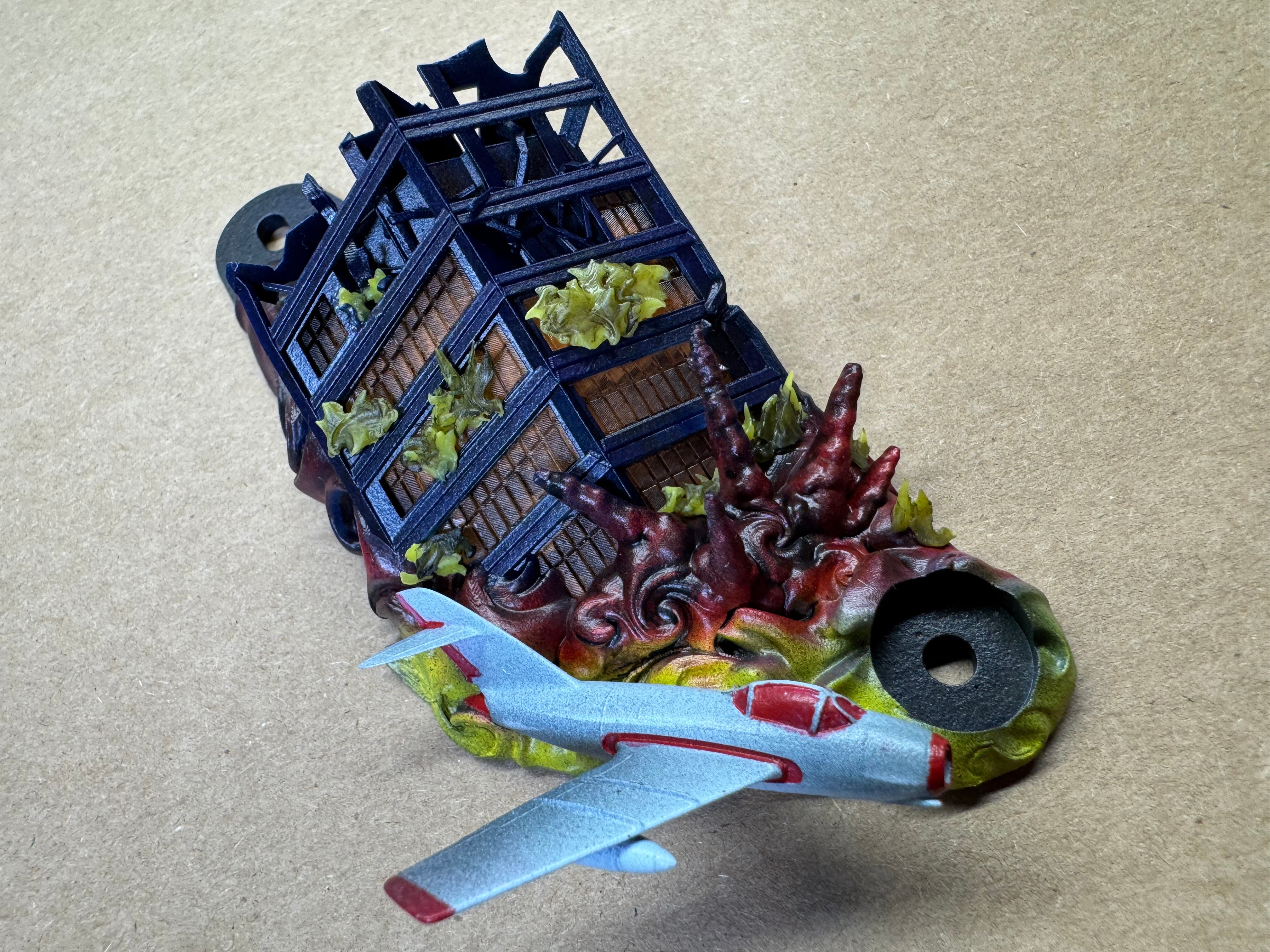 GODZILLA 70TH/OG ORIGINAL GZ CUSTOM 3D SLINGSHOT SET