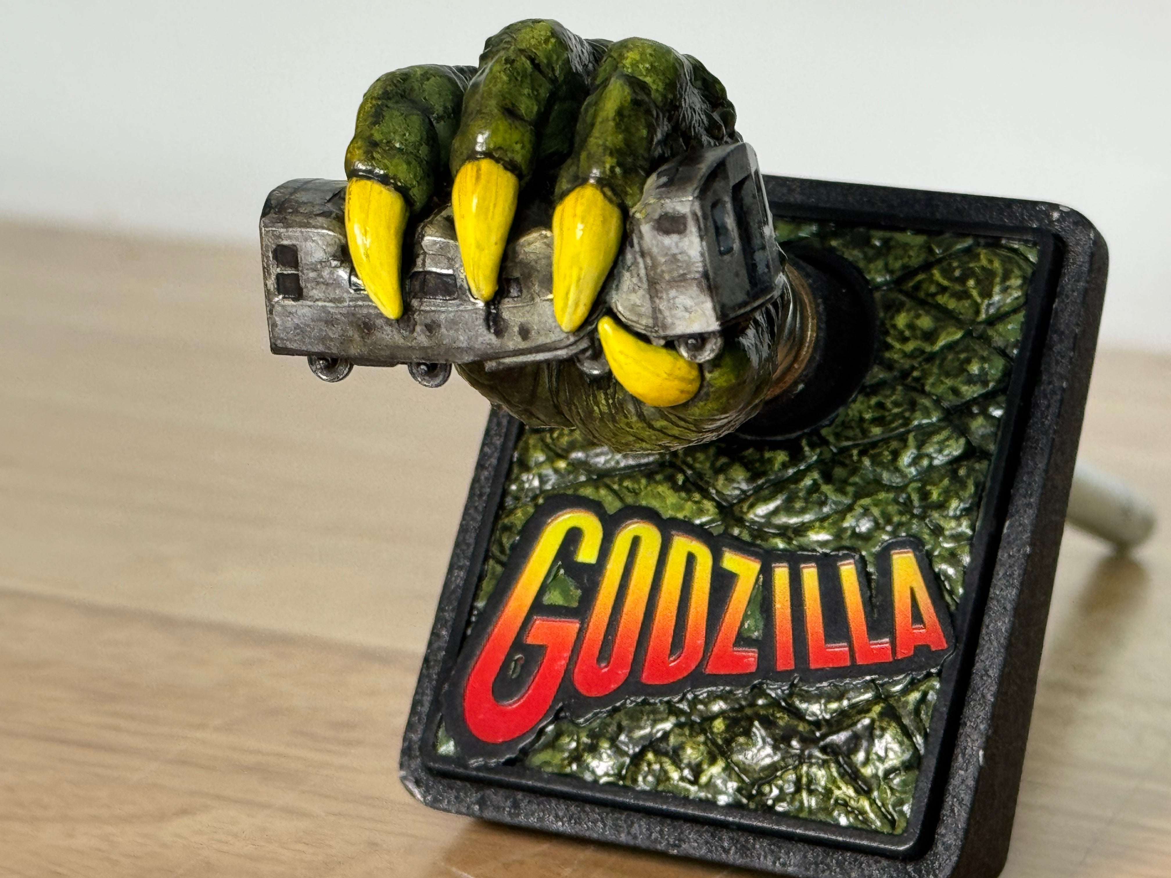 GODZILLA Original OG SUBWAY Shooter Rod and Plate by CRCades