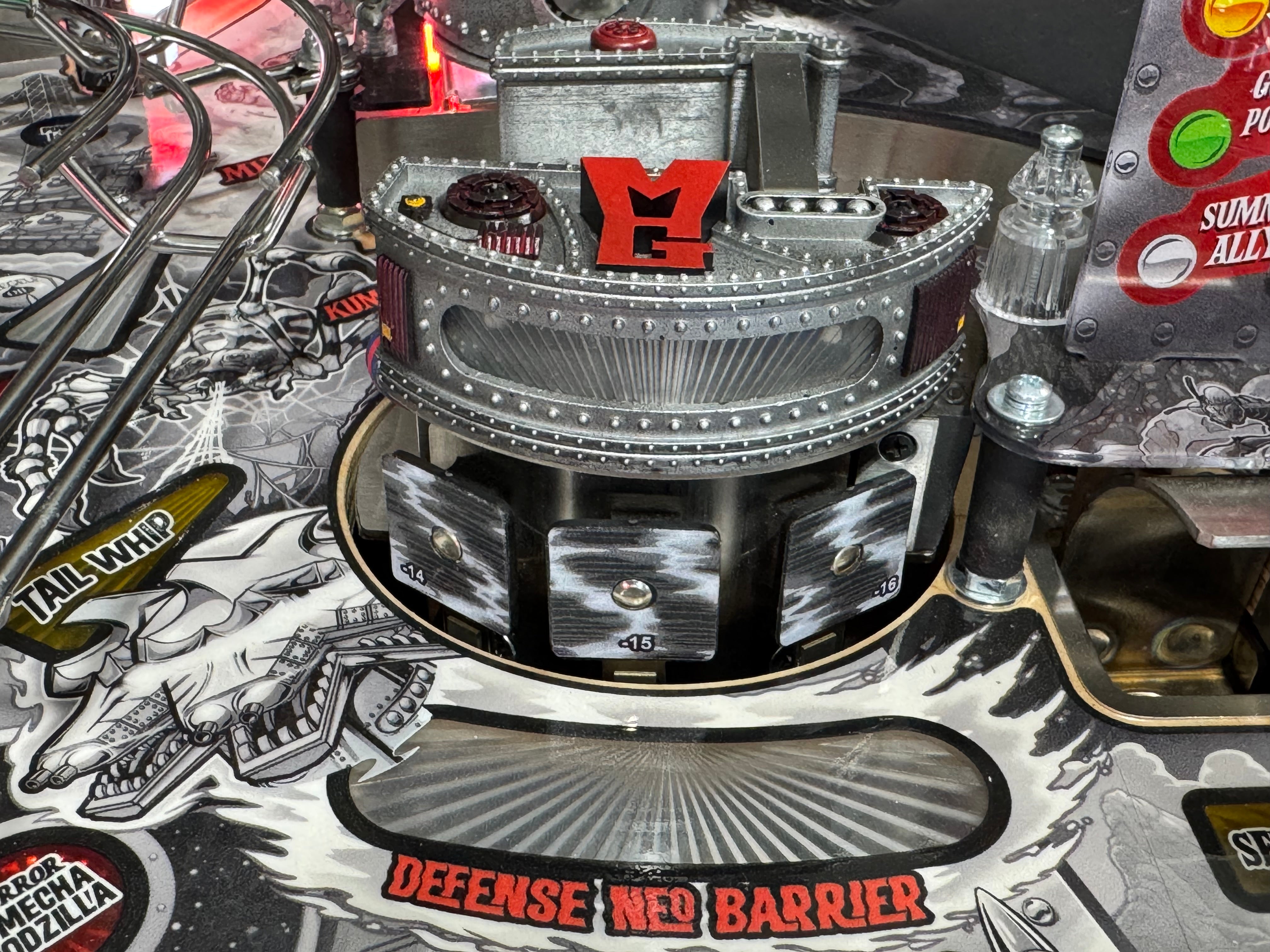 MECHAGODZILLA Defense Neo Barrier Turret for GODZILLA 70th/OG by CRCades