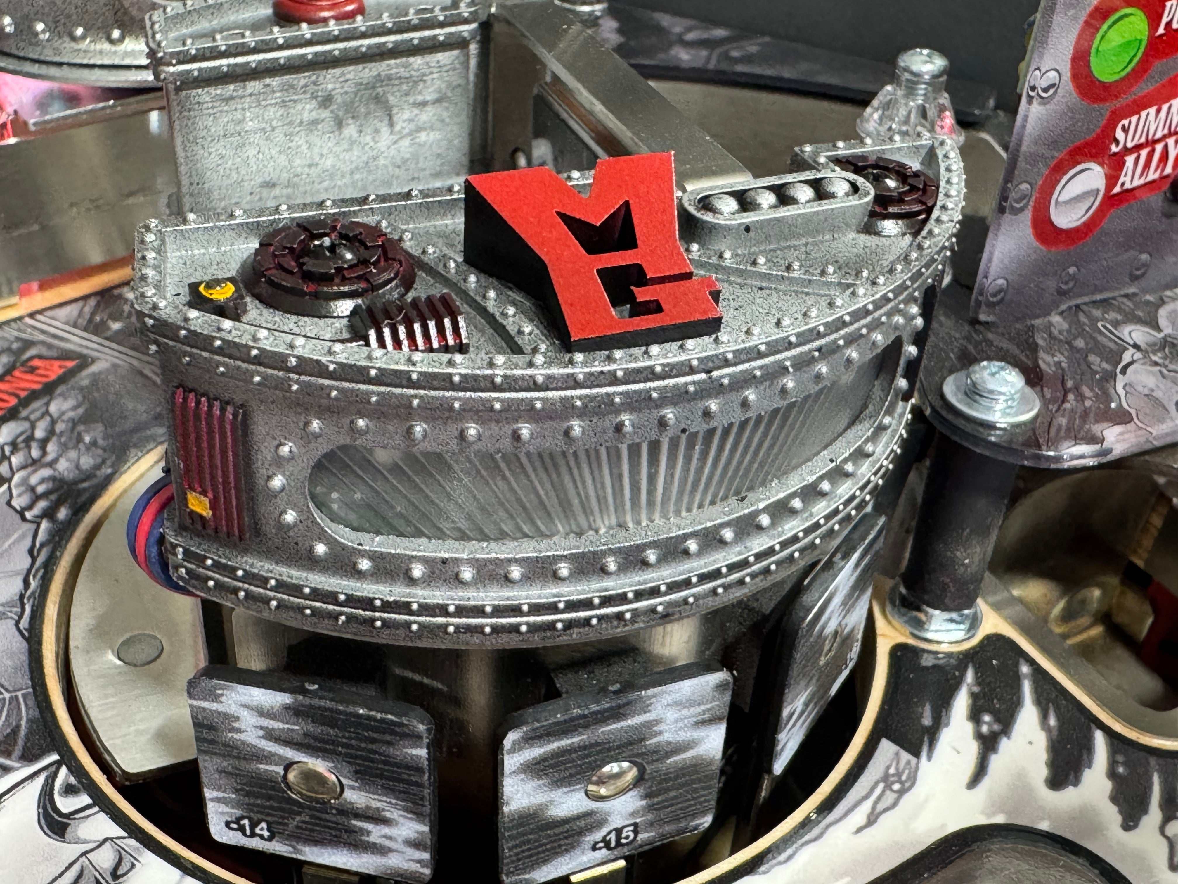 MECHAGODZILLA Defense Neo Barrier Turret for GODZILLA 70th/OG by CRCades