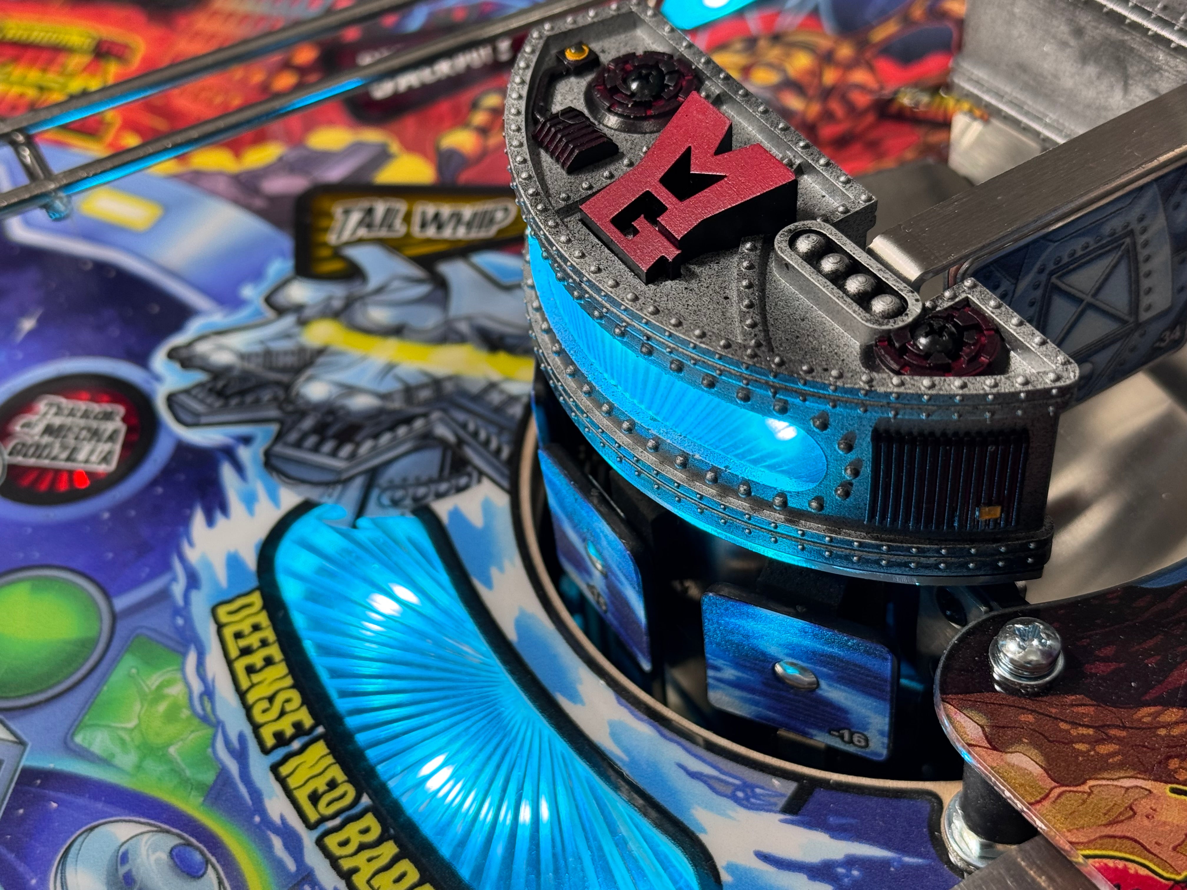 MECHAGODZILLA Defense Neo Barrier Turret for GODZILLA 70th/OG Prem/LE by CRCades