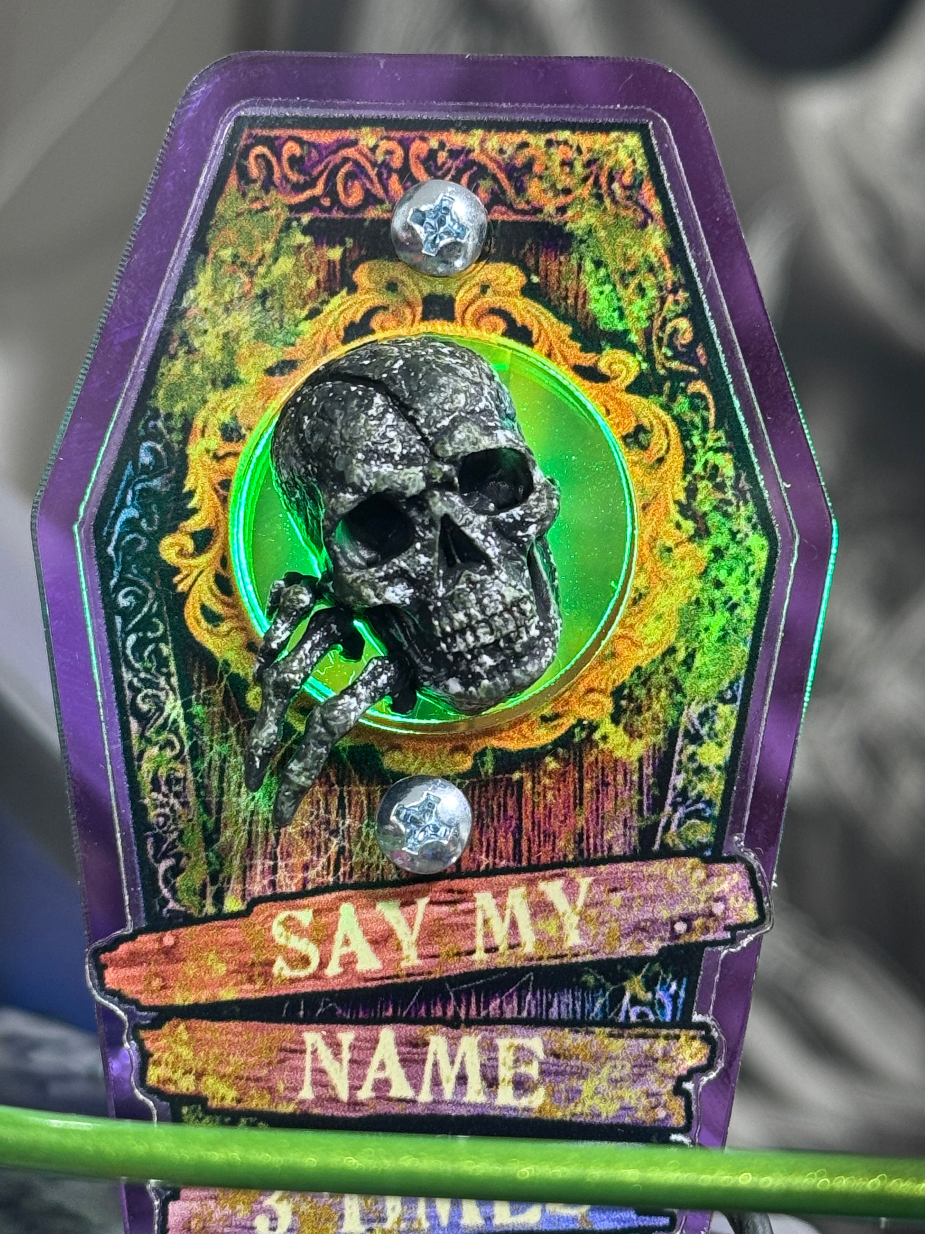 C'mon, one more time, SAY IT! SKULL FLASHER for Spooky Beetlejuice Pinball by CRCades