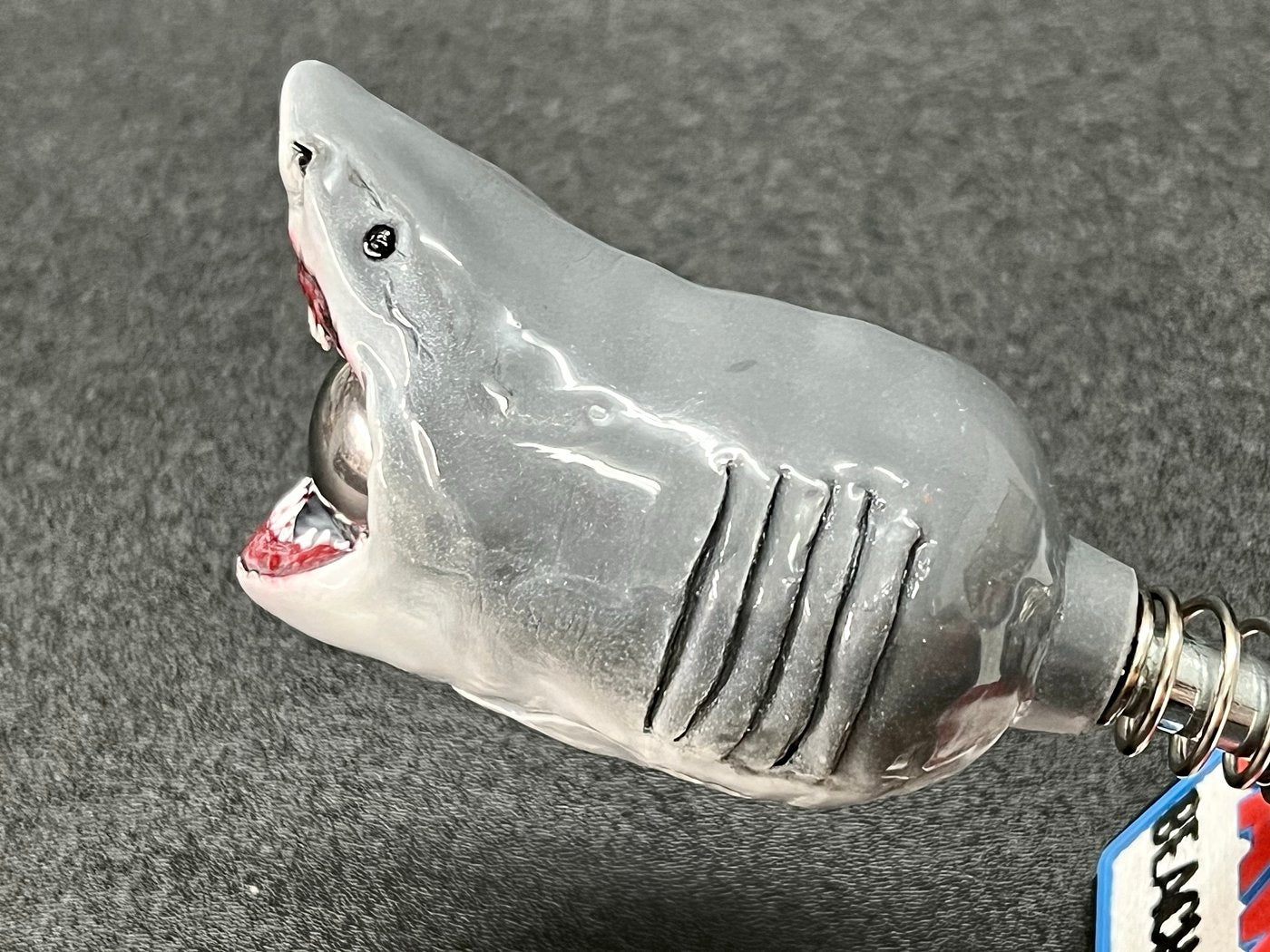 JAWS BRUCE PINBALL EATING SHOOTER ROD AND PLATE