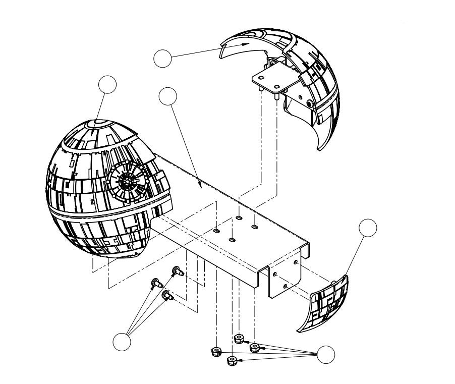 Star Wars Prem/LE Death Star 2 mod - CRCades