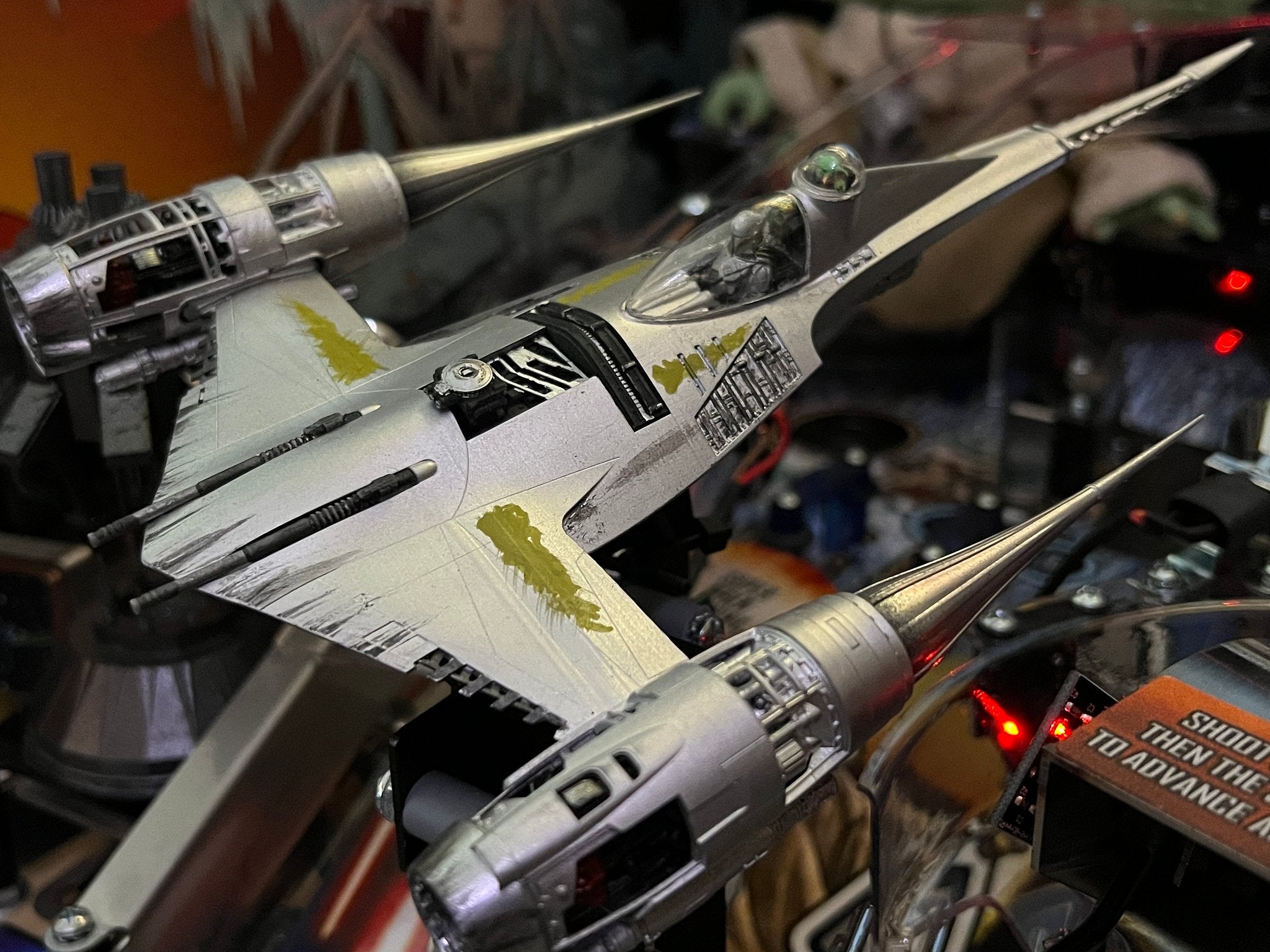 MANDALORIAN Naboo N-1 Starfighter MOD for STERN Pinball - CRCades