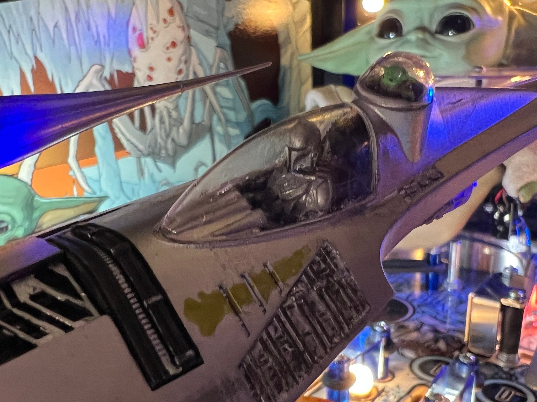 MANDALORIAN Naboo N-1 Starfighter MOD for STERN Pinball - CRCades