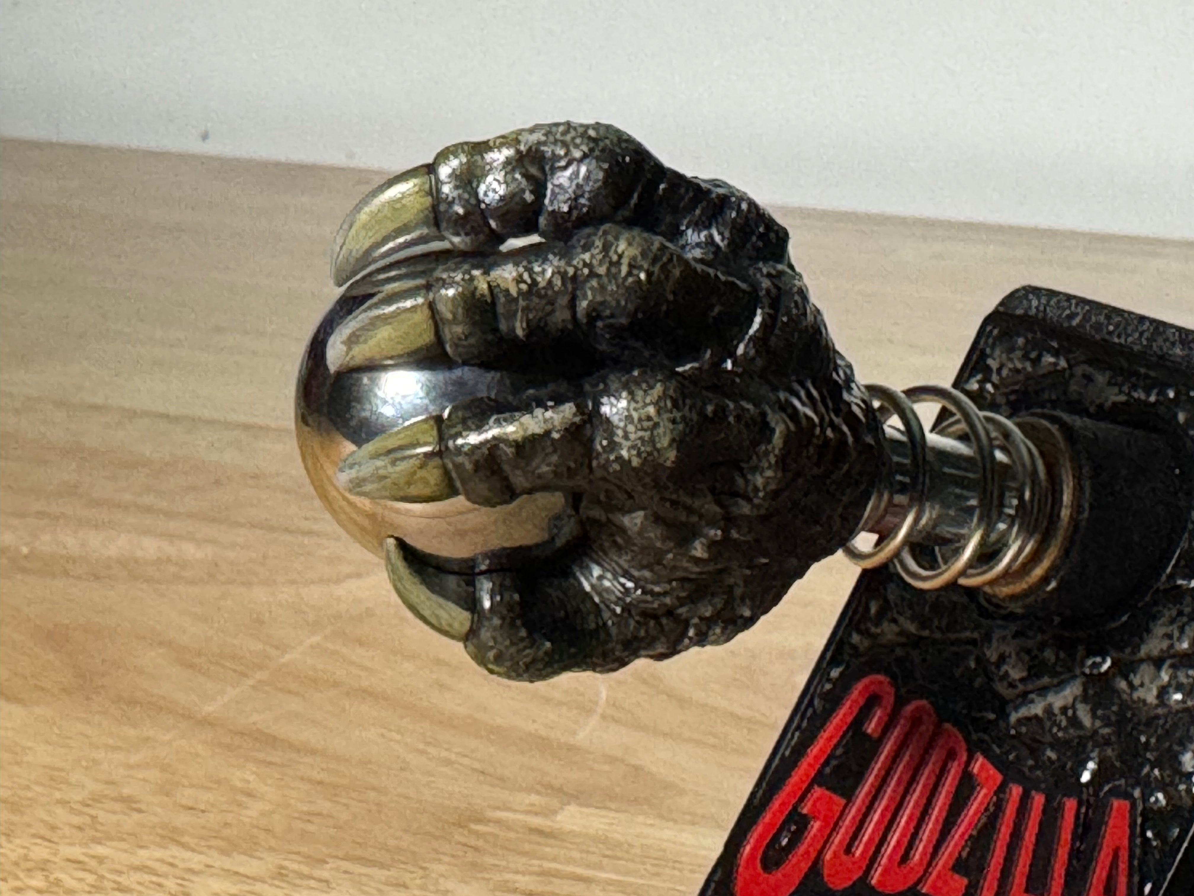 GODZILLA 70TH B/W MAGNA GRAB Shooter Rod and Plate by CRCades