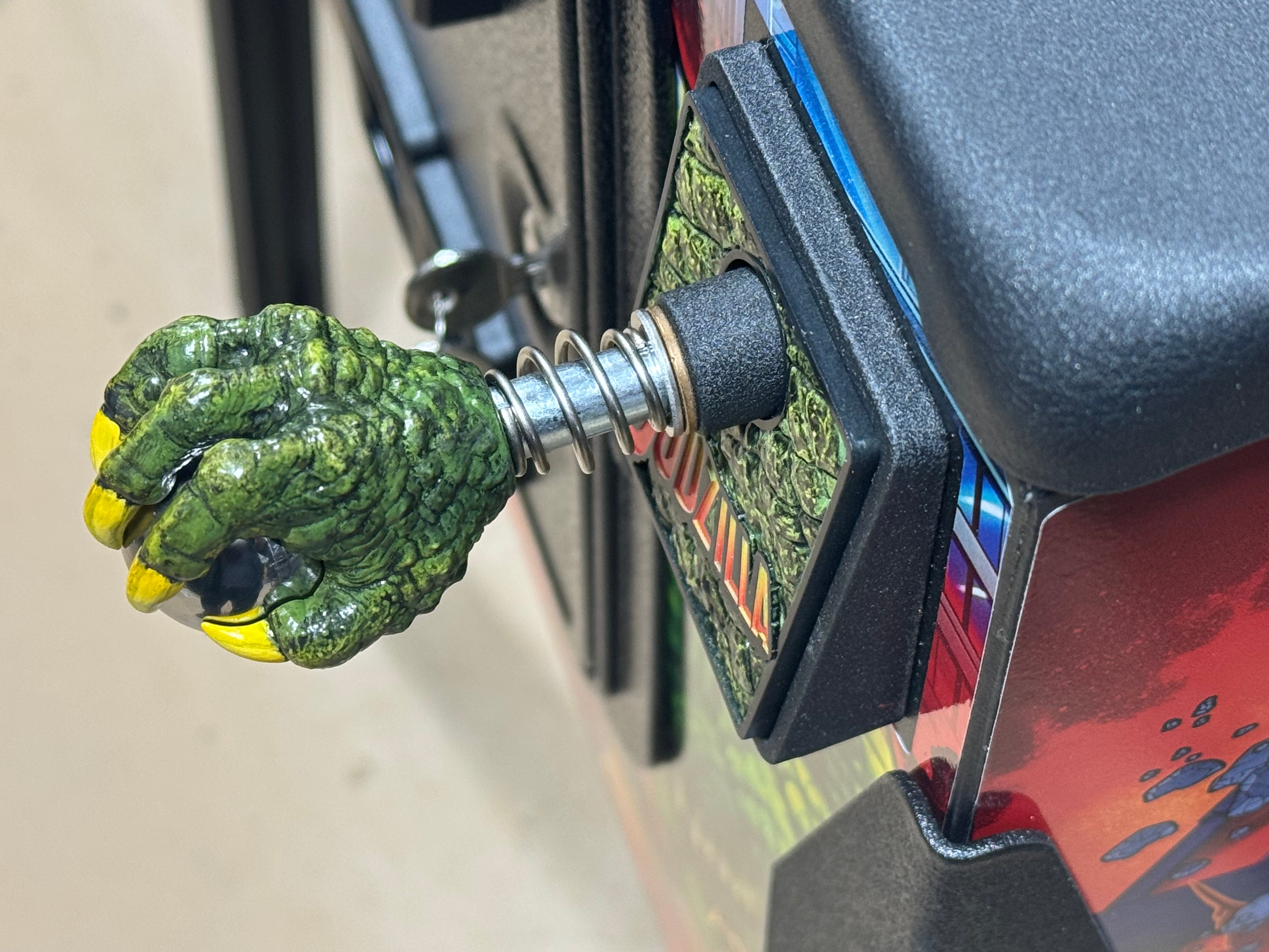 GODZILLA Original OG MAGNA GRAB Shooter Rod and Plate by CRCades