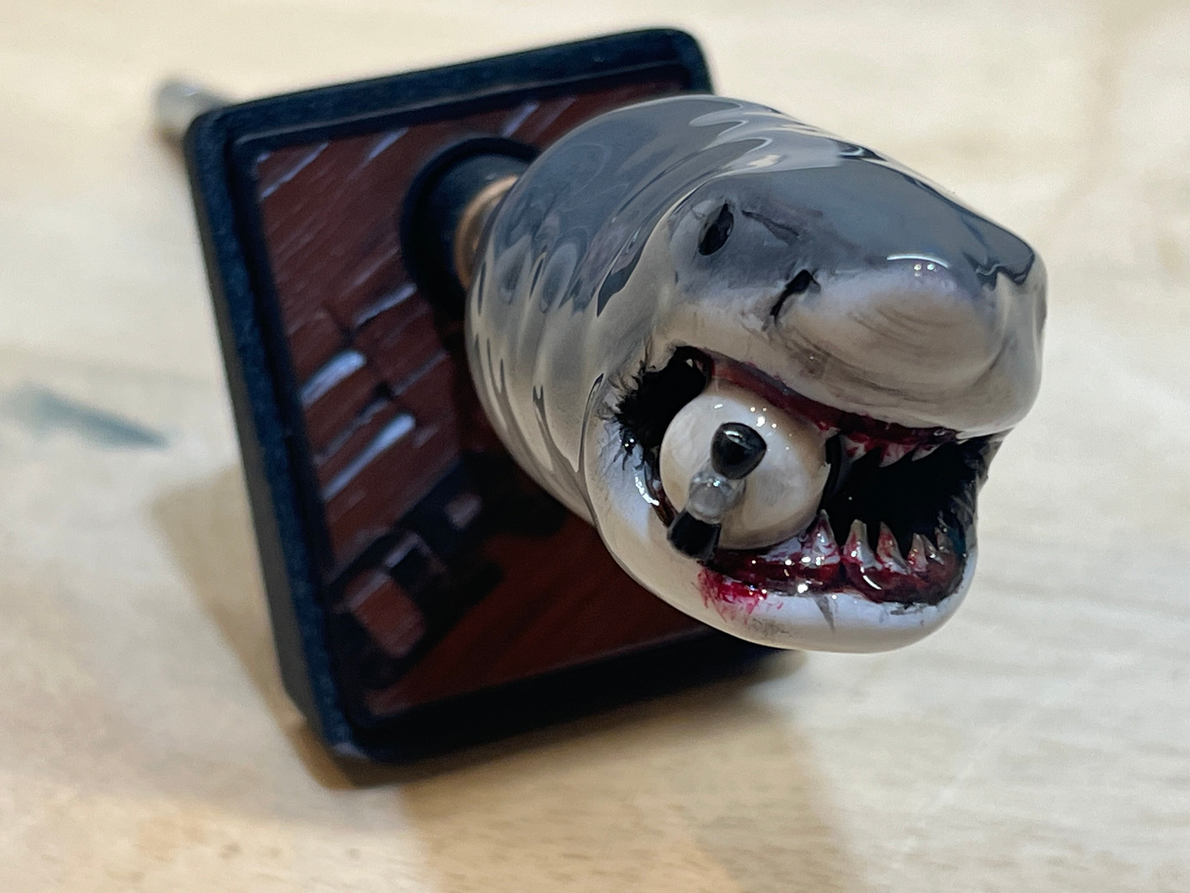 JAWS ORCA Custom 3D Pinball Shooter Rod and Plate - CRCades