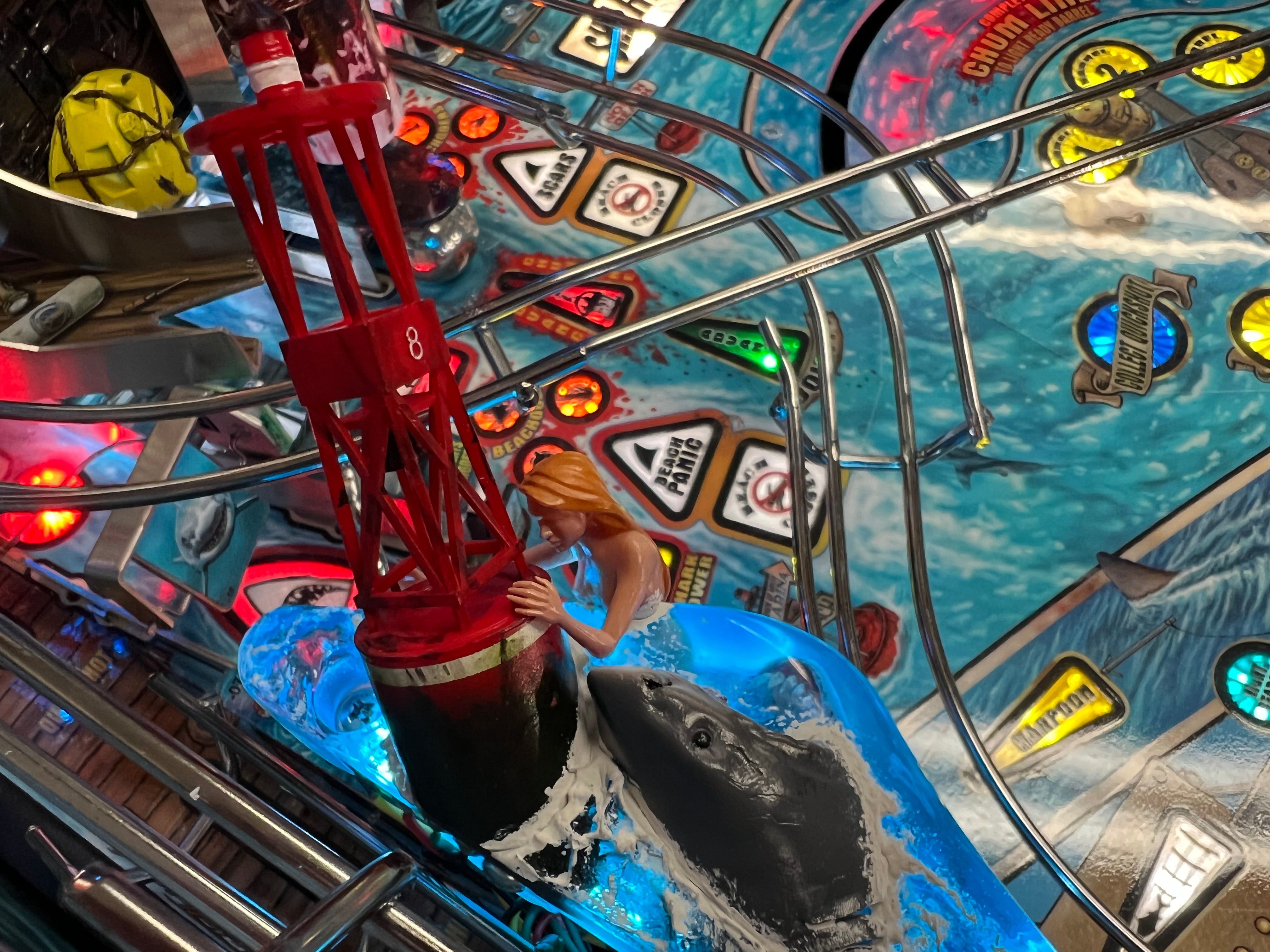 JAWS PINBALL - NO ESCAPE! CHRISSIE WATKINS, SHARK ATTACK CASE FILE