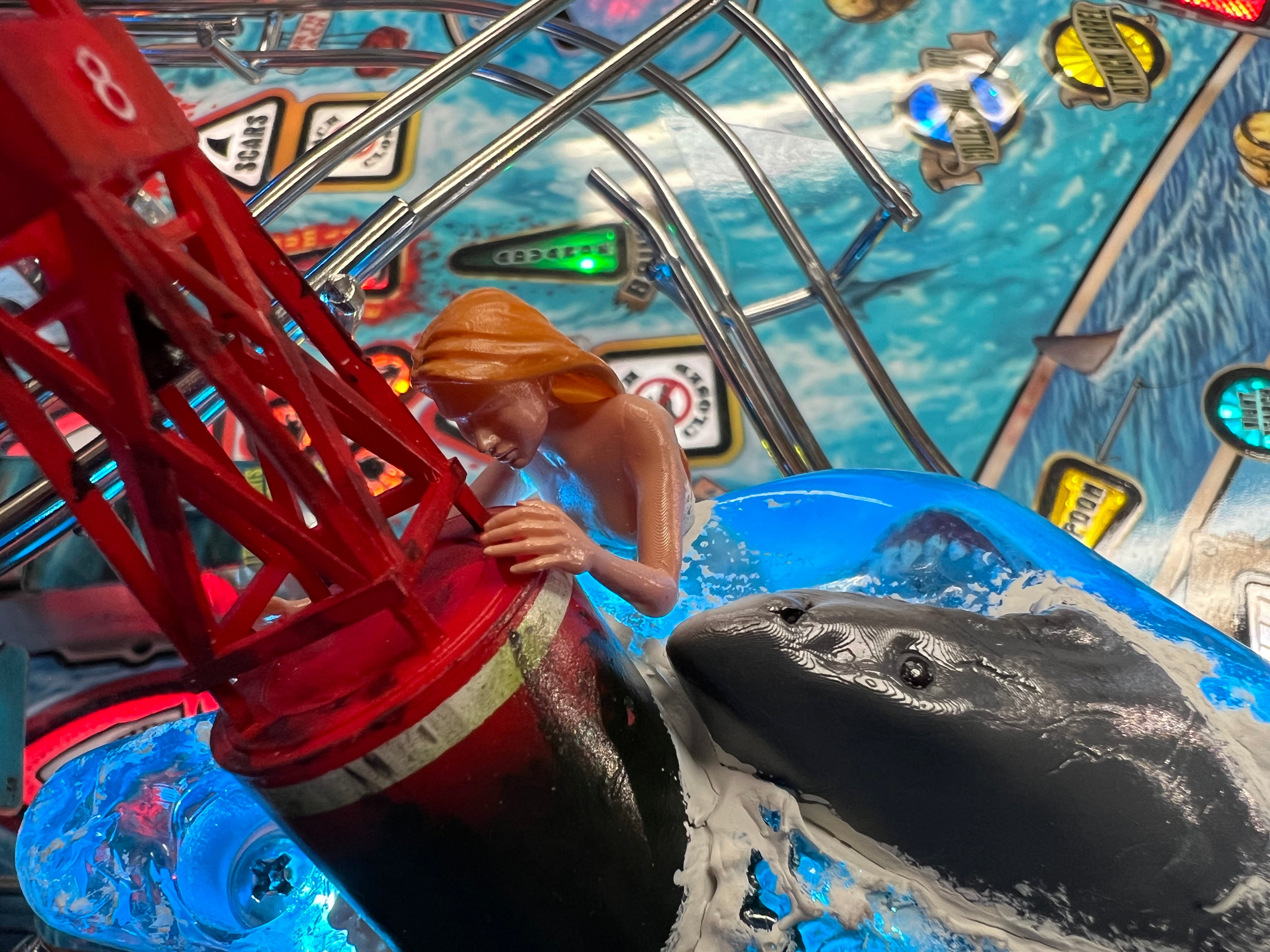 JAWS PINBALL - NO ESCAPE! CHRISSIE WATKINS, SHARK ATTACK CASE FILE