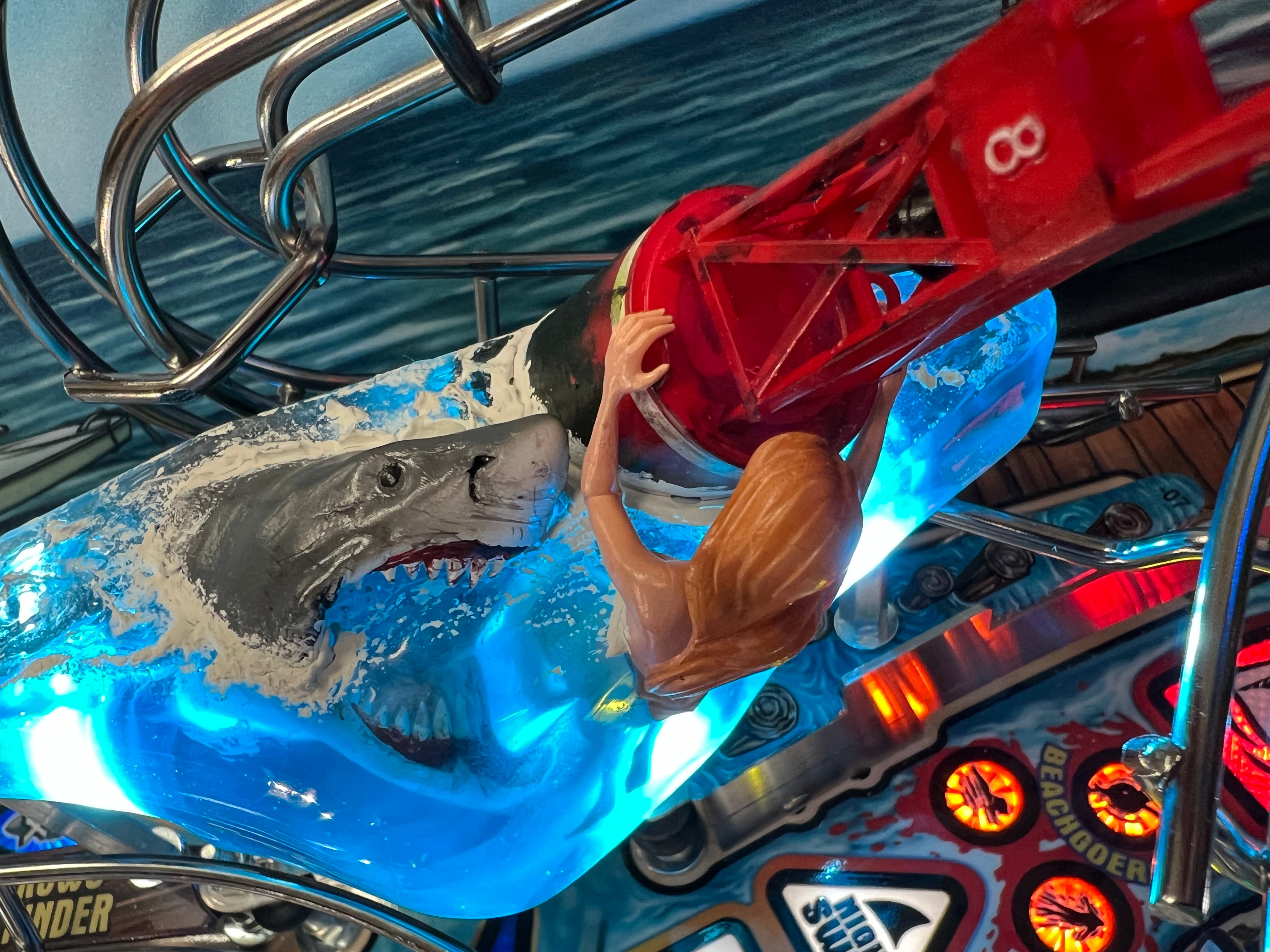 JAWS PINBALL - NO ESCAPE! CHRISSIE WATKINS, SHARK ATTACK CASE FILE