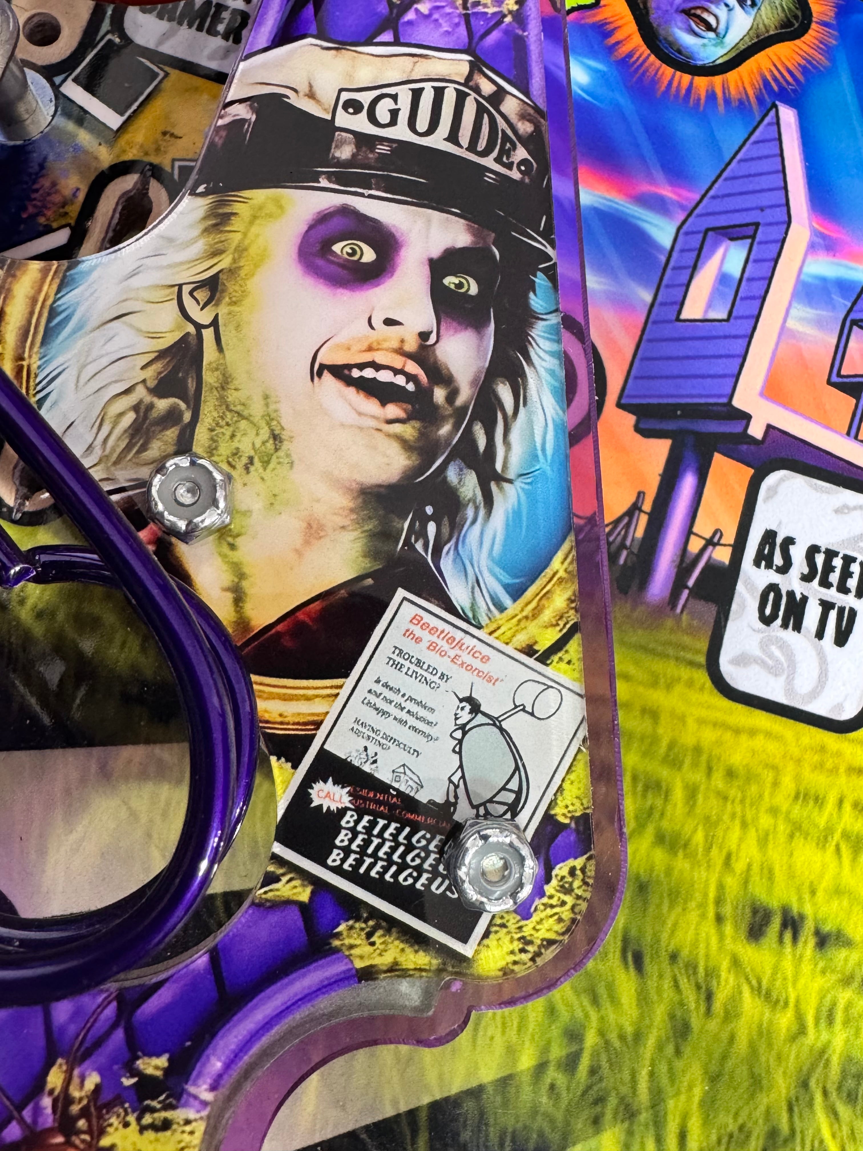 Beetlejuice Left Slingshot Custom 3D Plastic Replacement