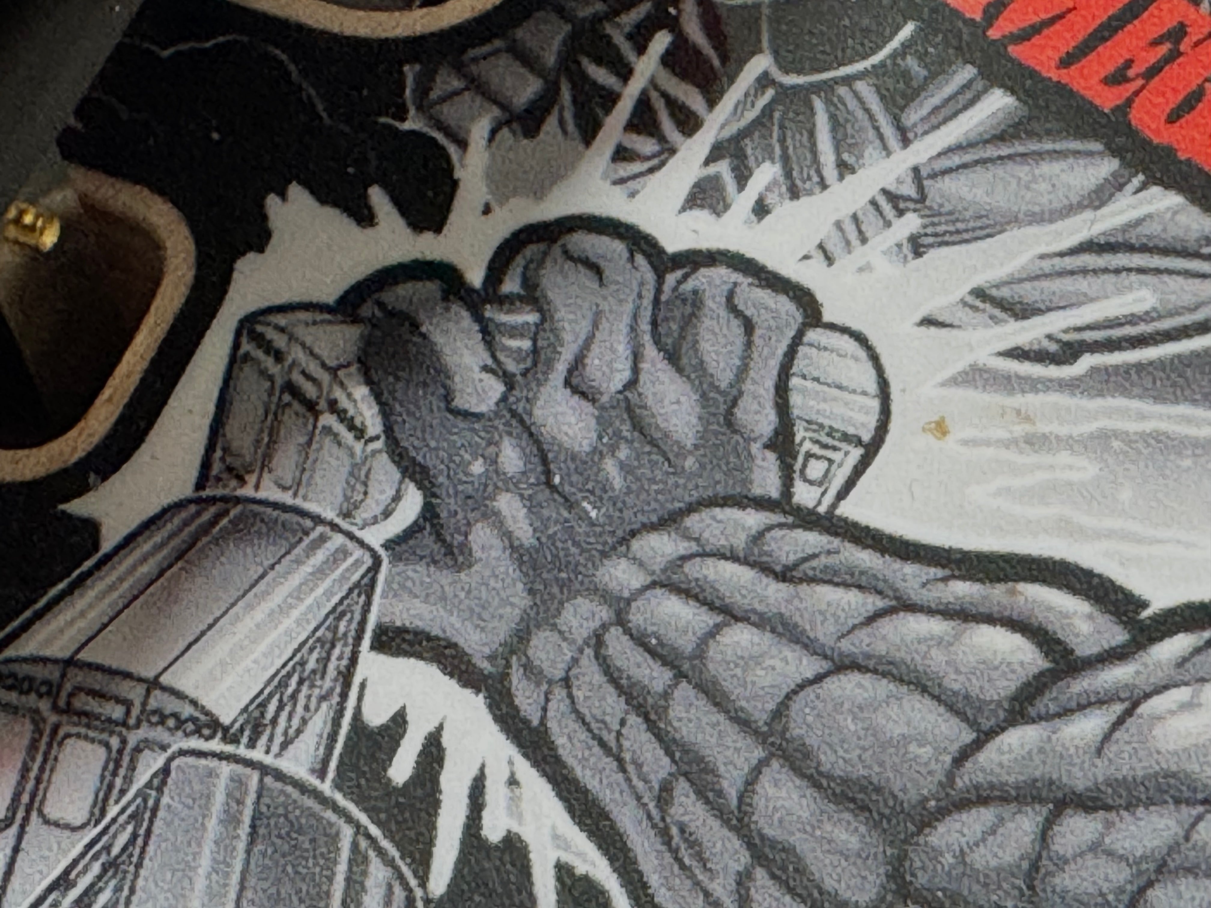 GODZILLA 70th B/W SUBWAY Shooter Rod and Plate by CRCades