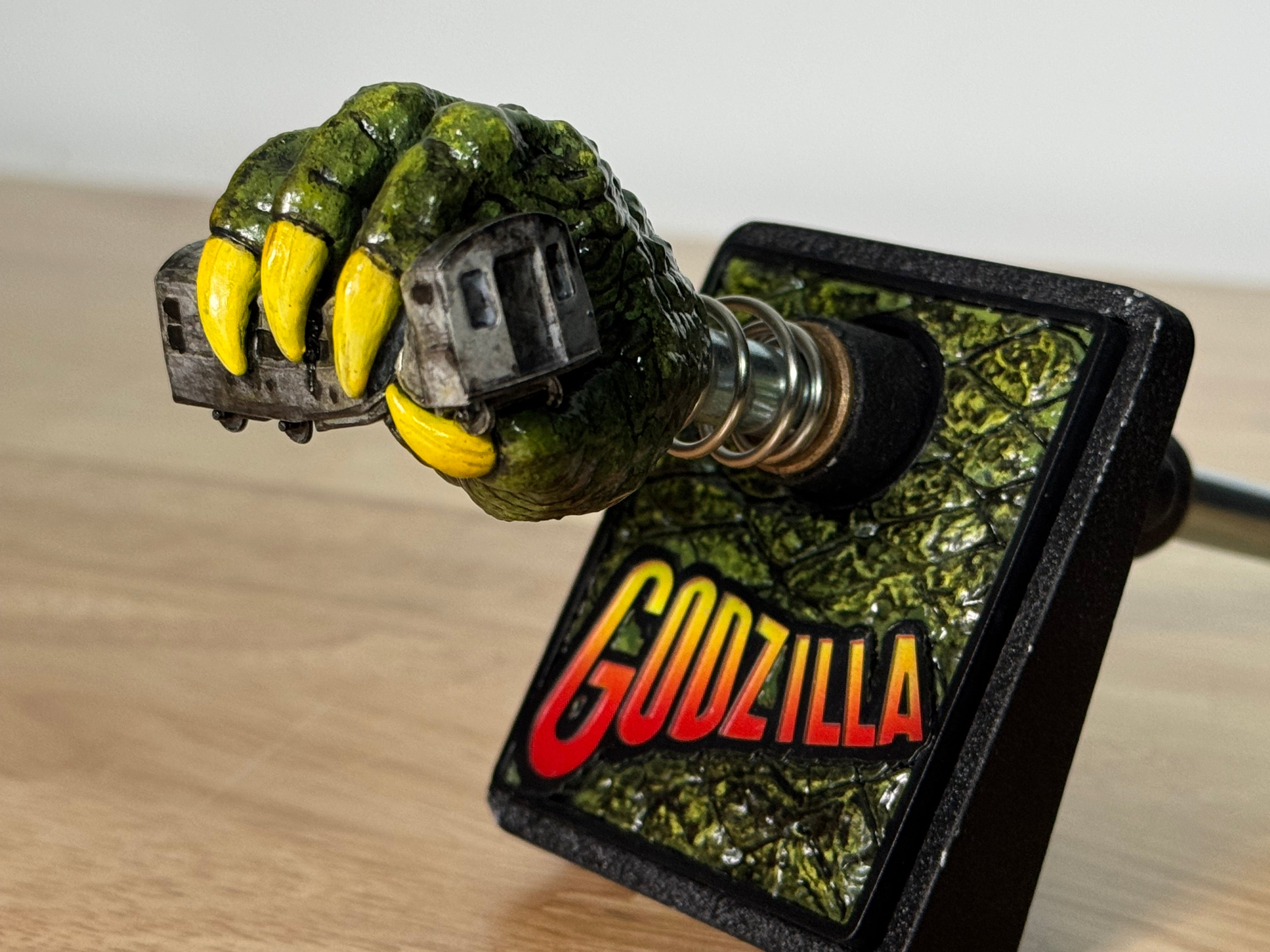 GODZILLA Original OG SUBWAY Shooter Rod and Plate by CRCades