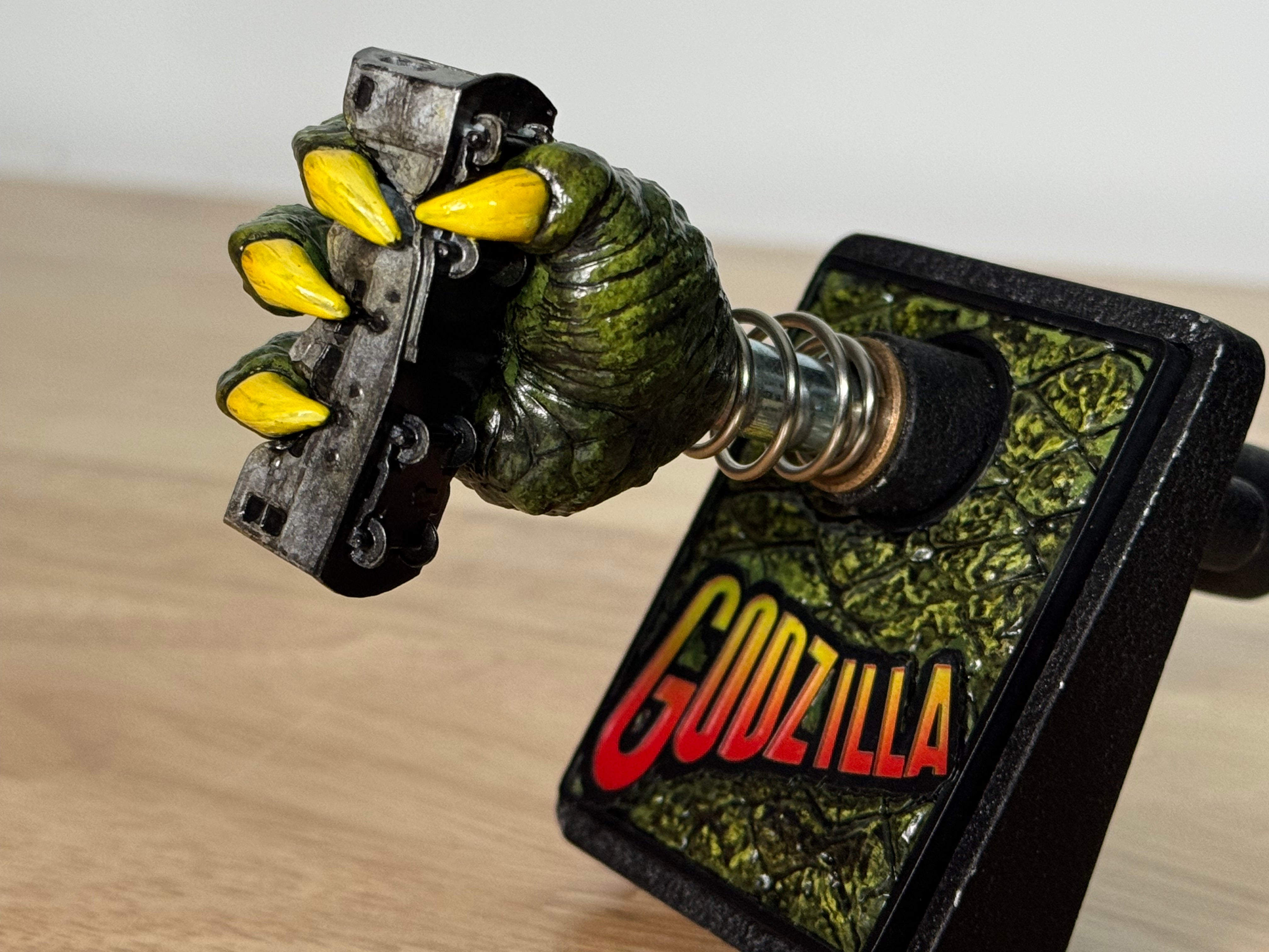 GODZILLA Original OG SUBWAY Shooter Rod and Plate by CRCades