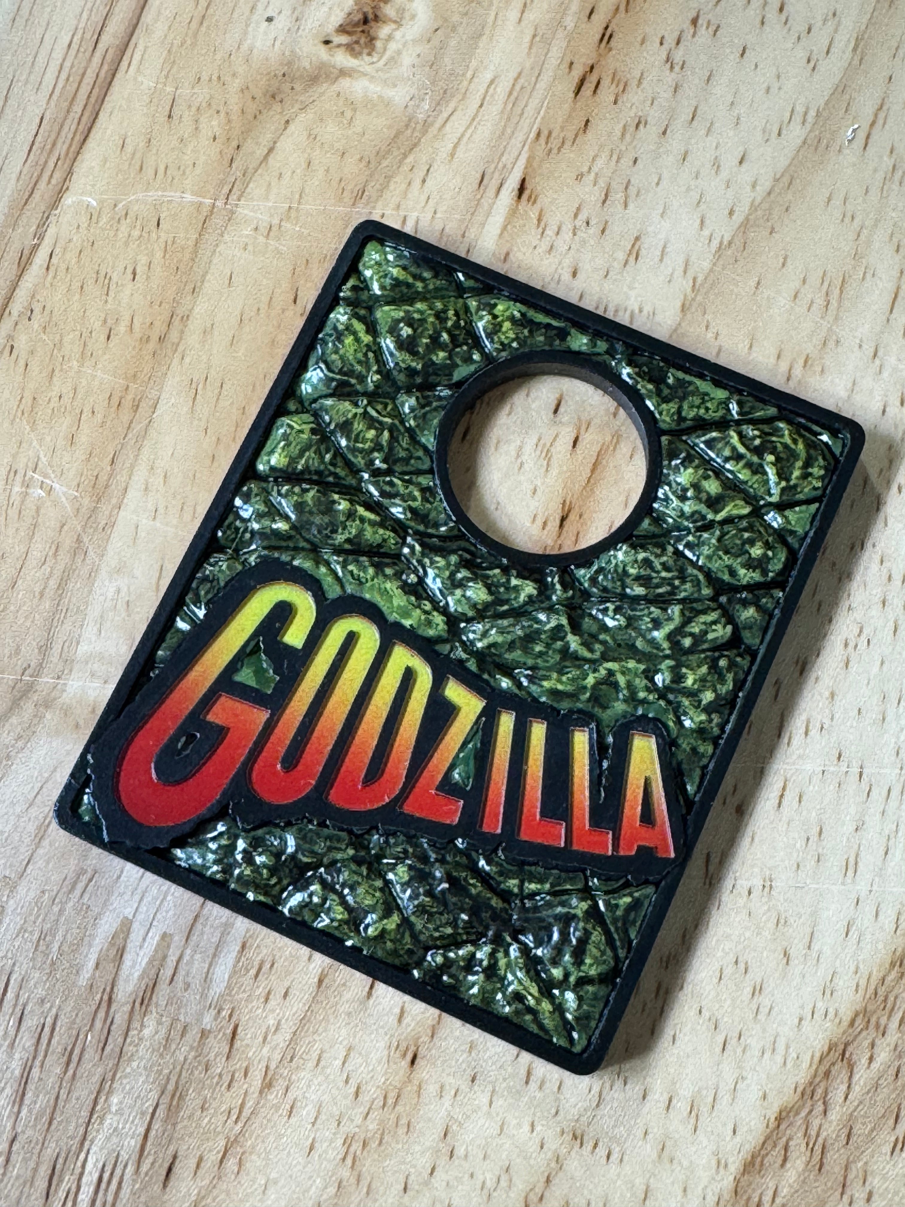 GODZILLA Original OG SUBWAY Shooter Rod and Plate by CRCades