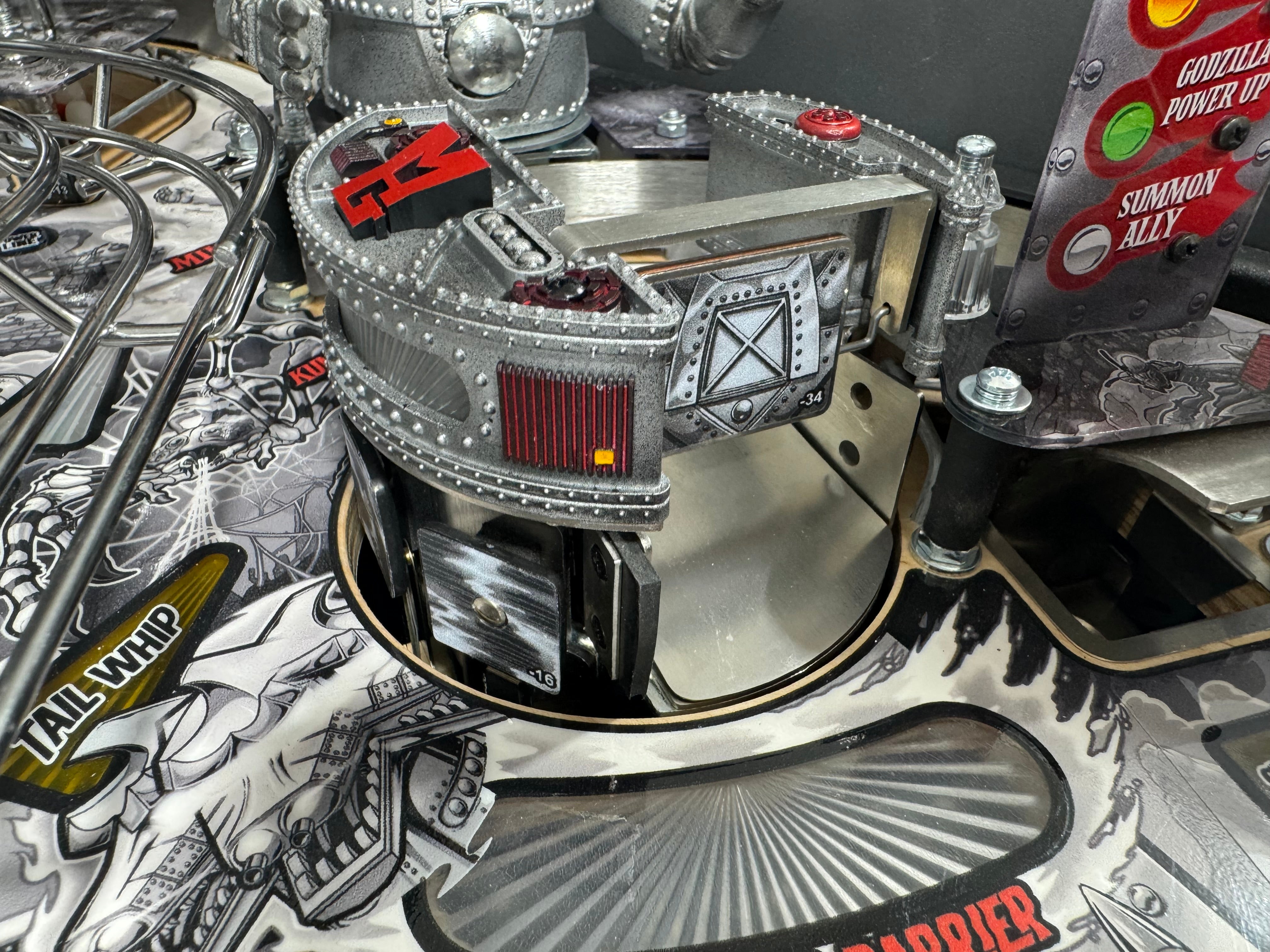 MECHAGODZILLA Defense Neo Barrier Turret for GODZILLA 70th/OG by CRCades