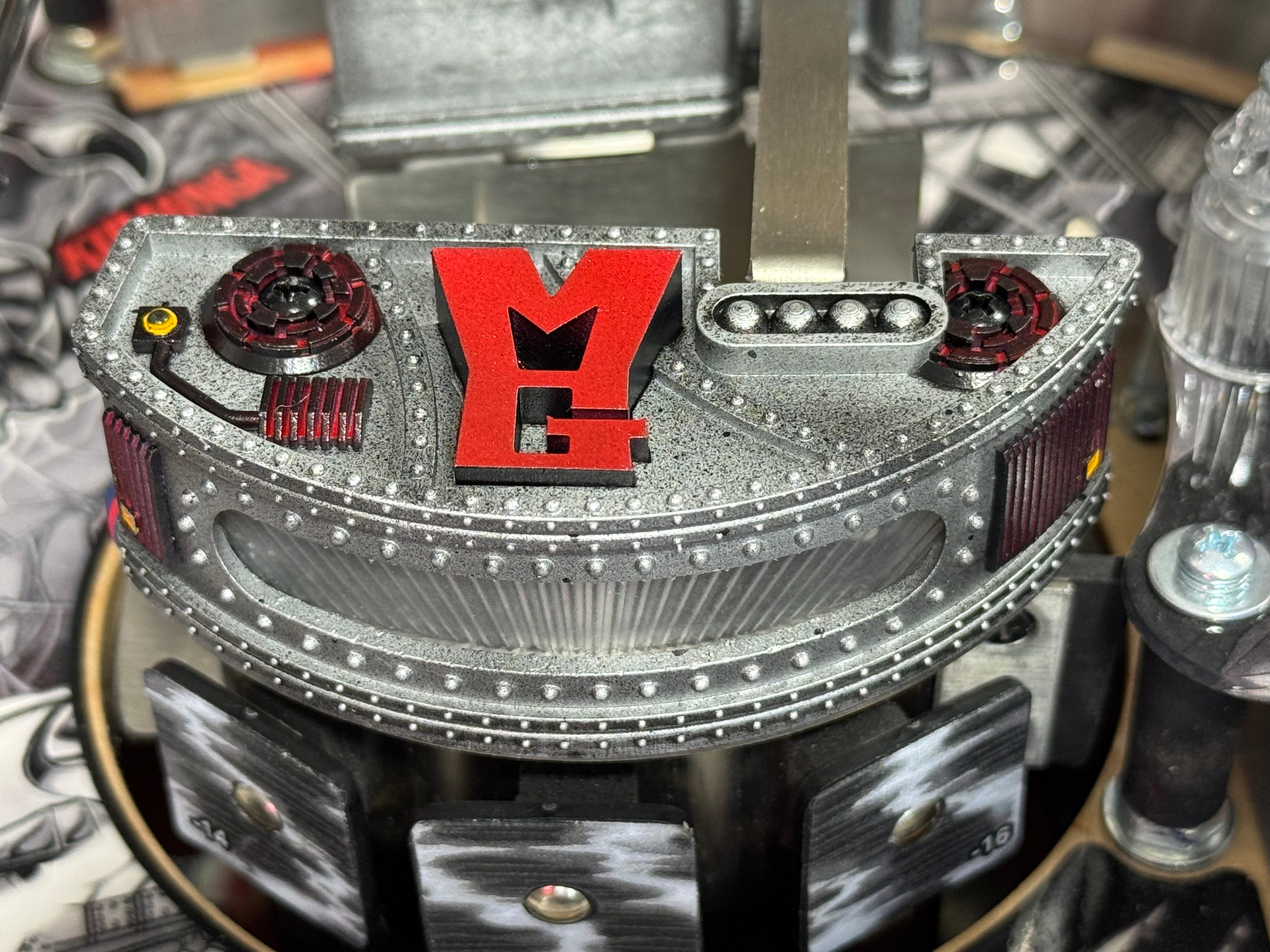 MECHAGODZILLA Defense Neo Barrier Turret for GODZILLA 70th/OG by CRCades