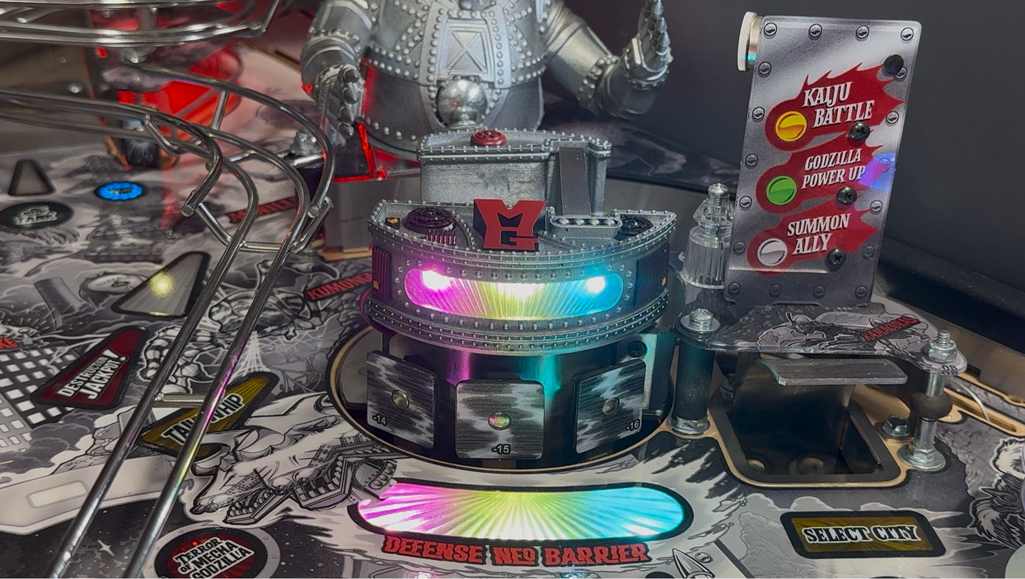 MECHAGODZILLA Defense Neo Barrier Turret for GODZILLA 70th/OG by CRCades