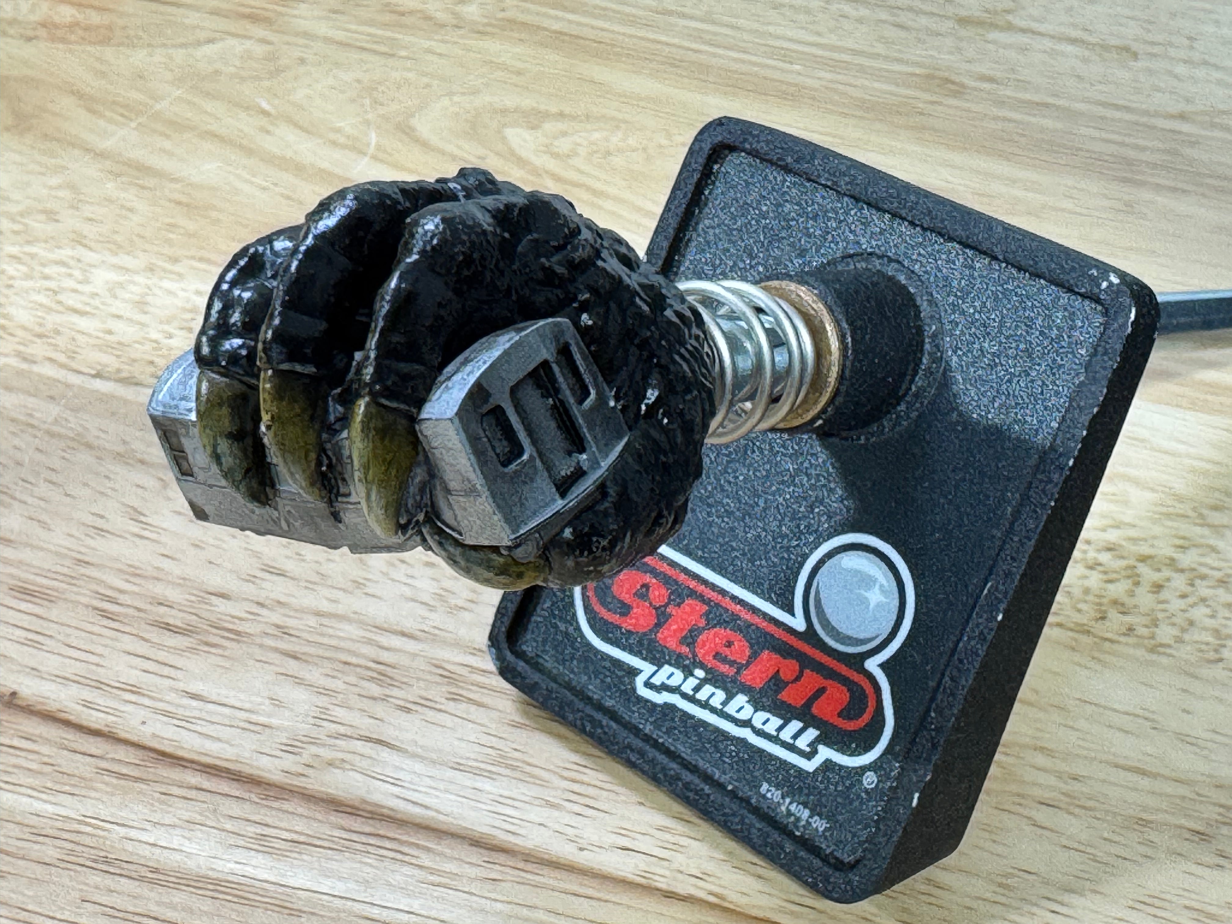 GODZILLA 70th B/W SUBWAY Shooter Rod and Plate by CRCades