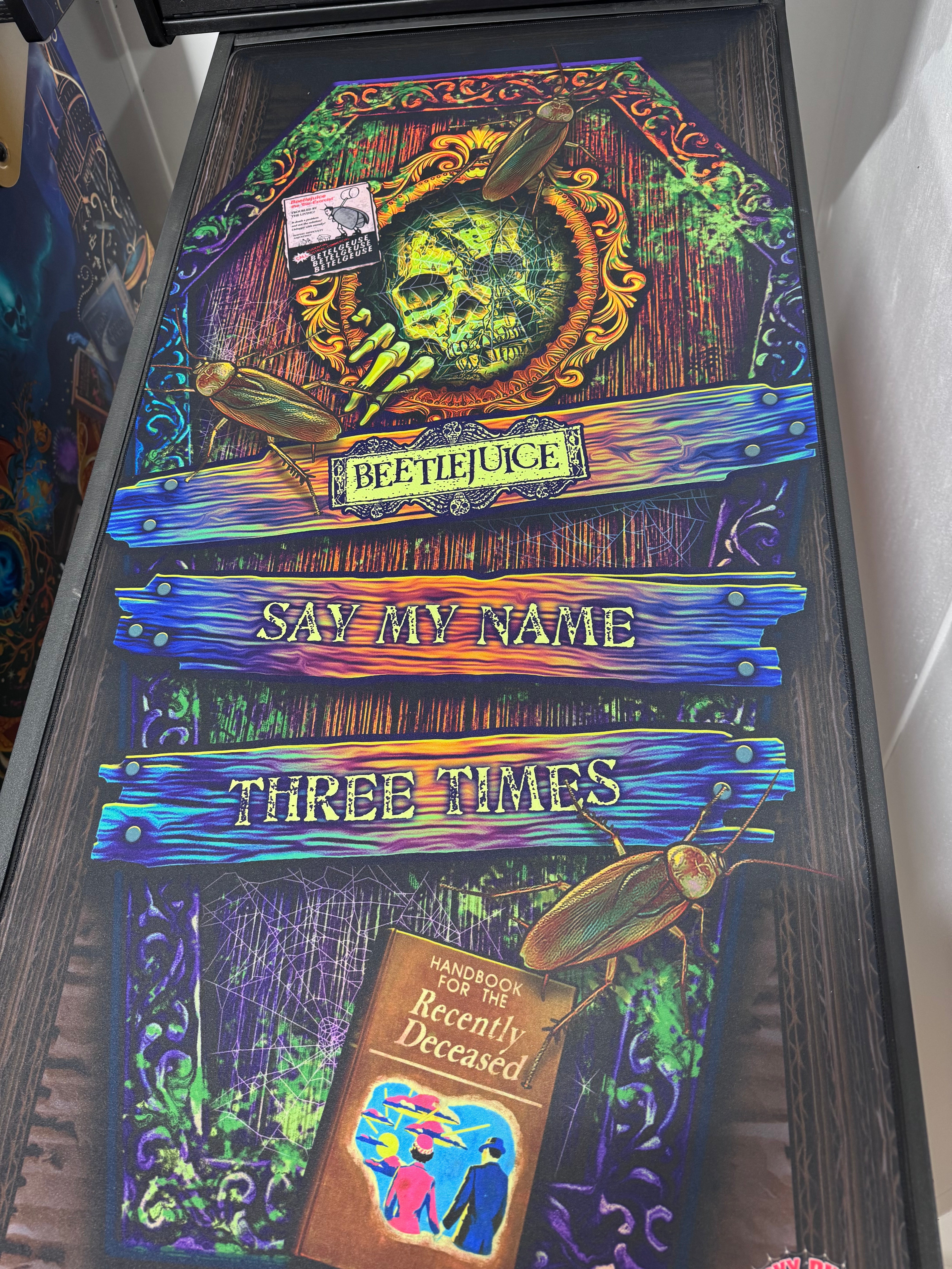 C'mon, one more time, SAY IT!  SKULL FLASHER for Spooky Beetlejuice Pinball by CRCades