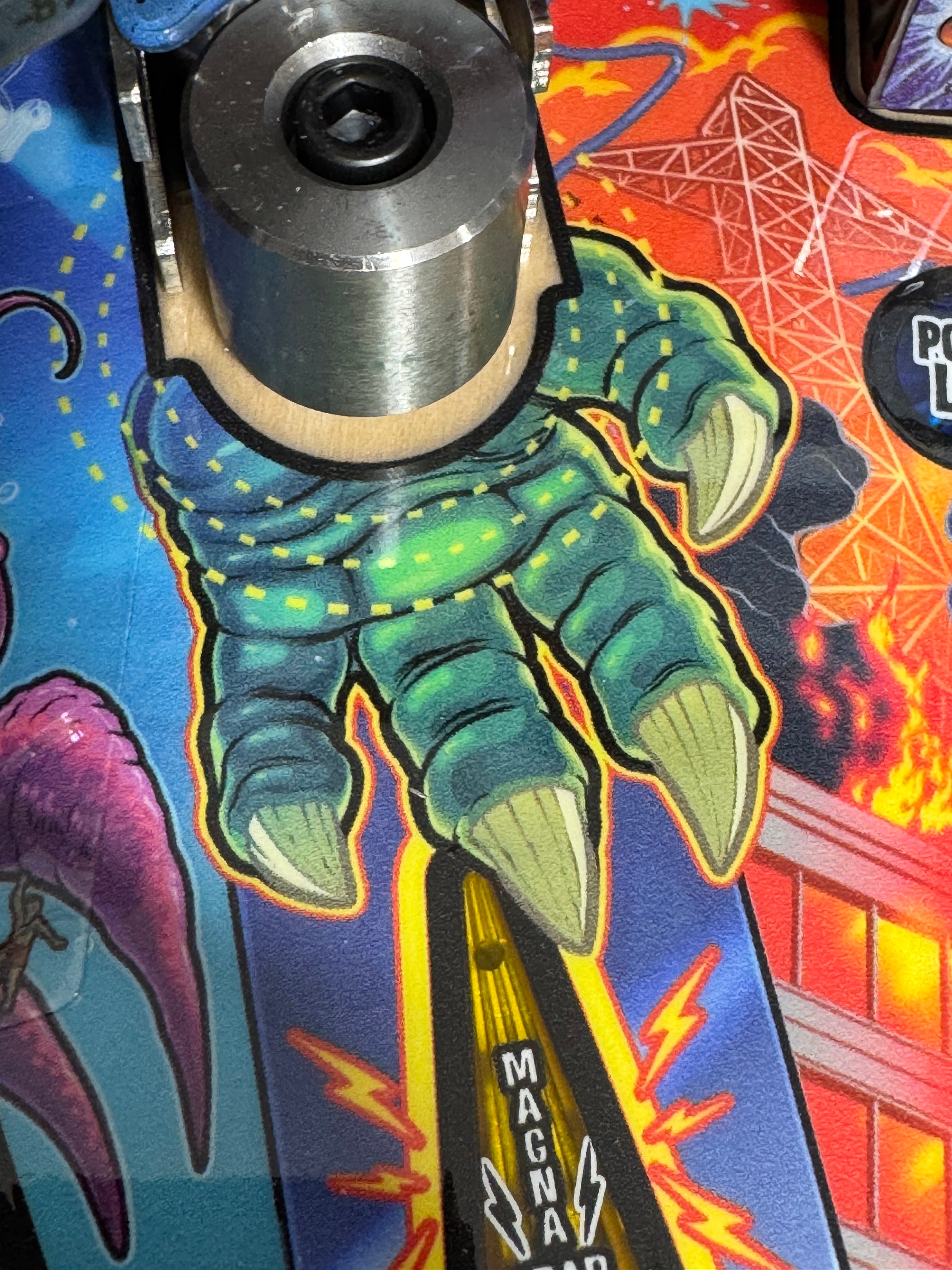 GODZILLA Original OG MAGNA GRAB Shooter Rod and Plate by CRCades