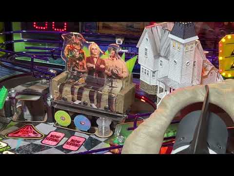 Three Dead Men Waiting Room Couch Beetlejuice pinball mod video 